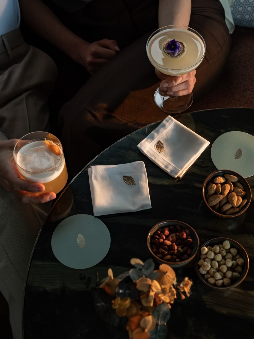 A carefully presented dish from Olea Bar
