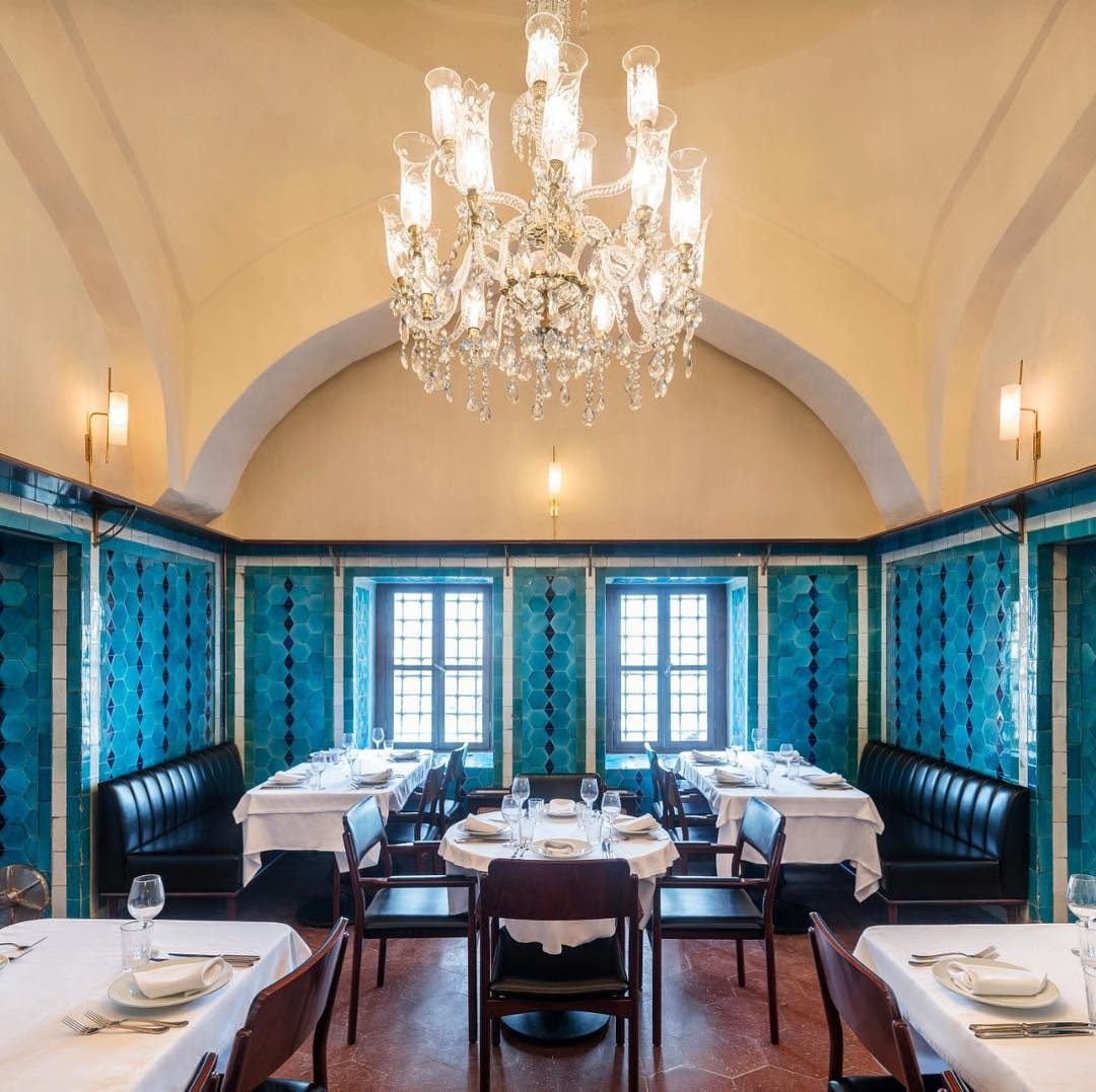 Pandeli: the dining area with a view