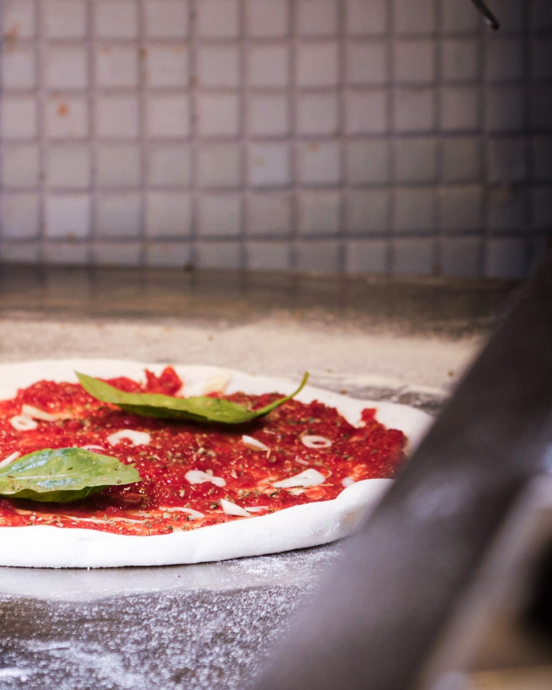 Paparino Pizza restoranının özenli iç mekânı ve atmosferi