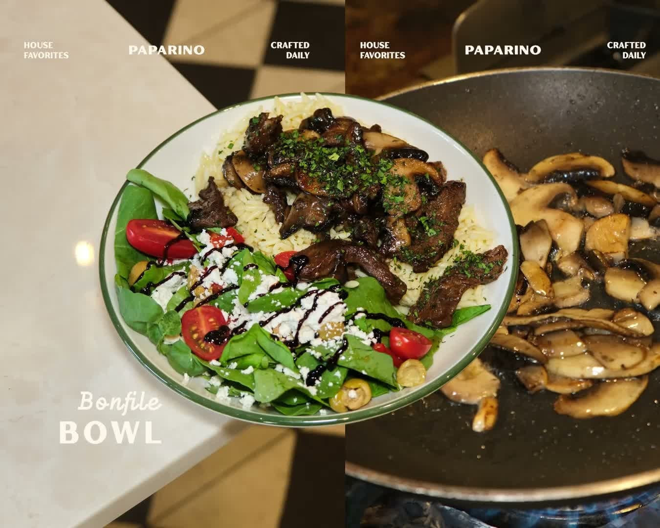 Paparino Pizza mutfağından özenle hazırlanmış bir lezzet