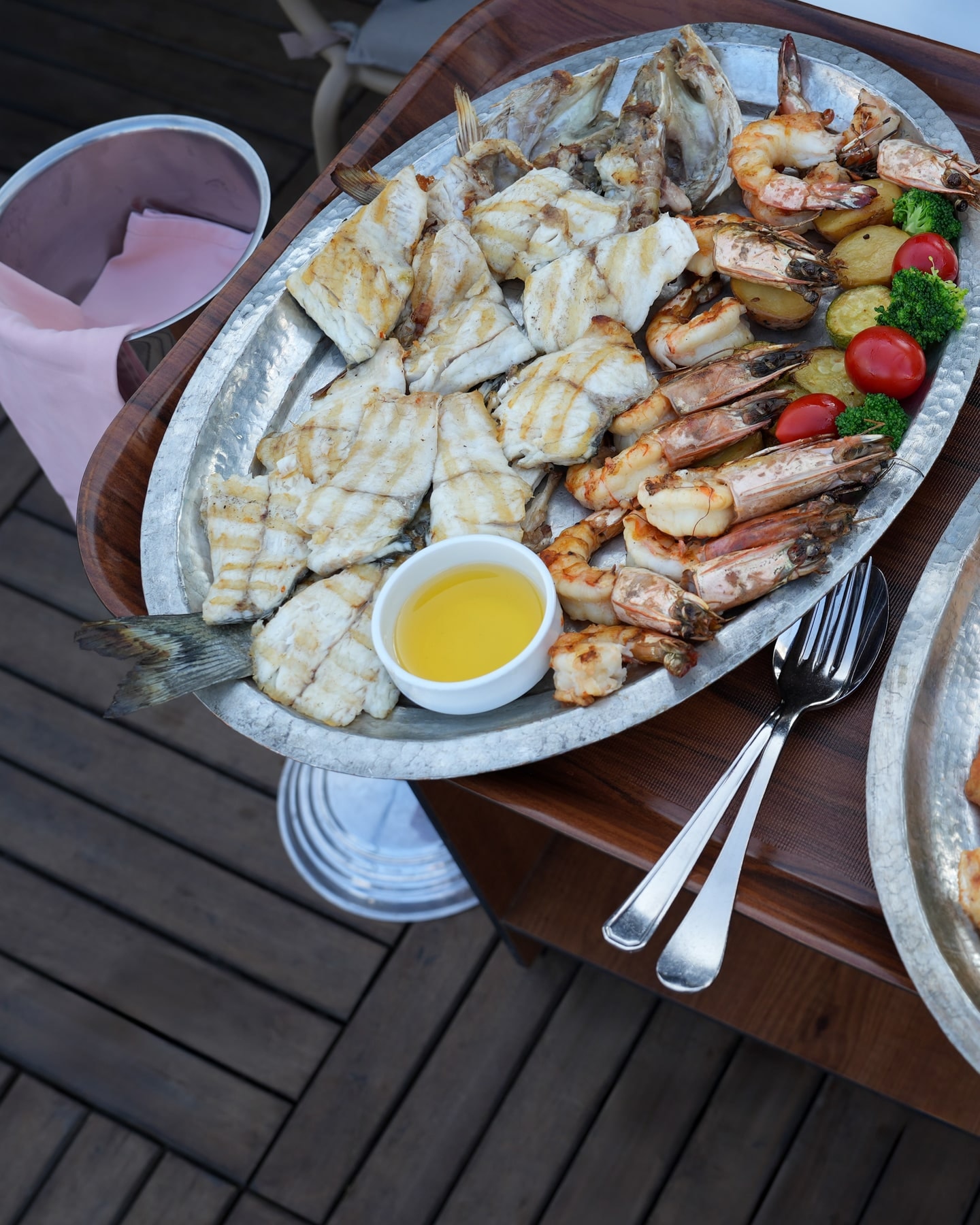 Park Fora: a traditional dish presentation