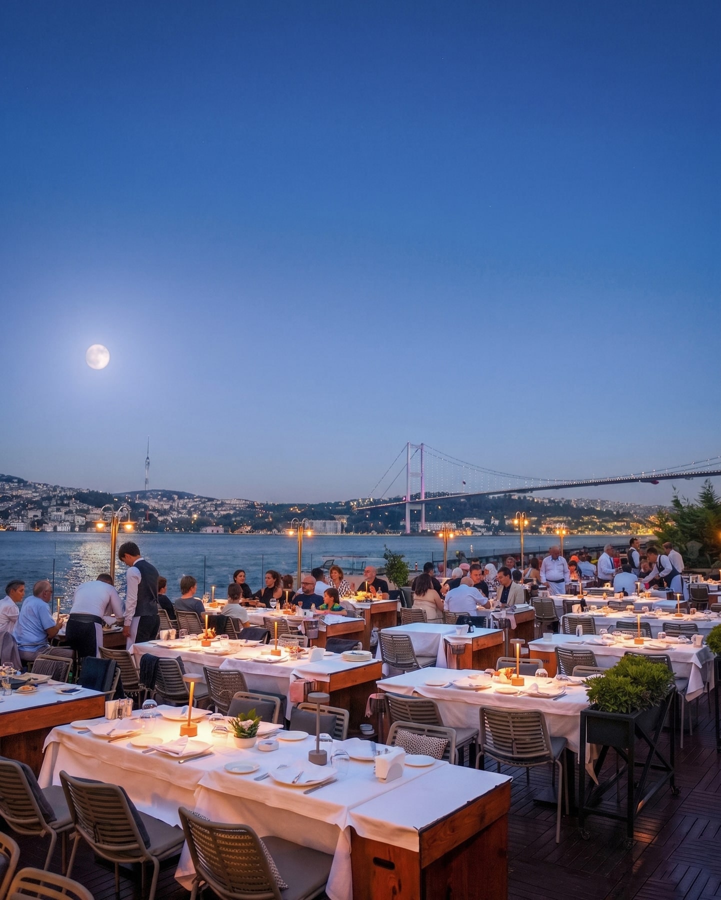 Park Fora: the daylight-filled dining room