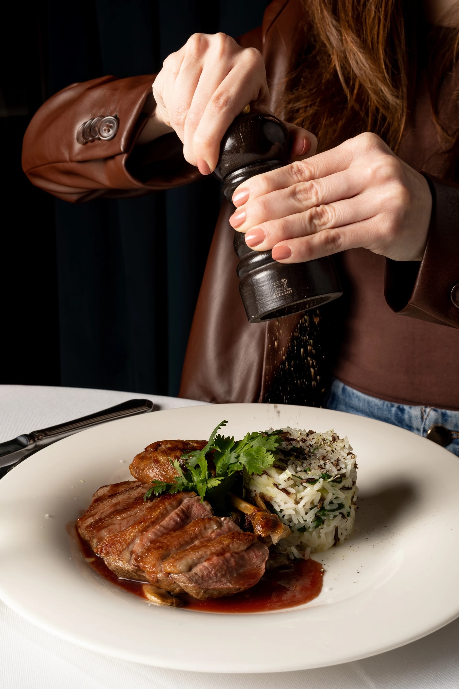 A carefully presented dish from Parlé İstanbul