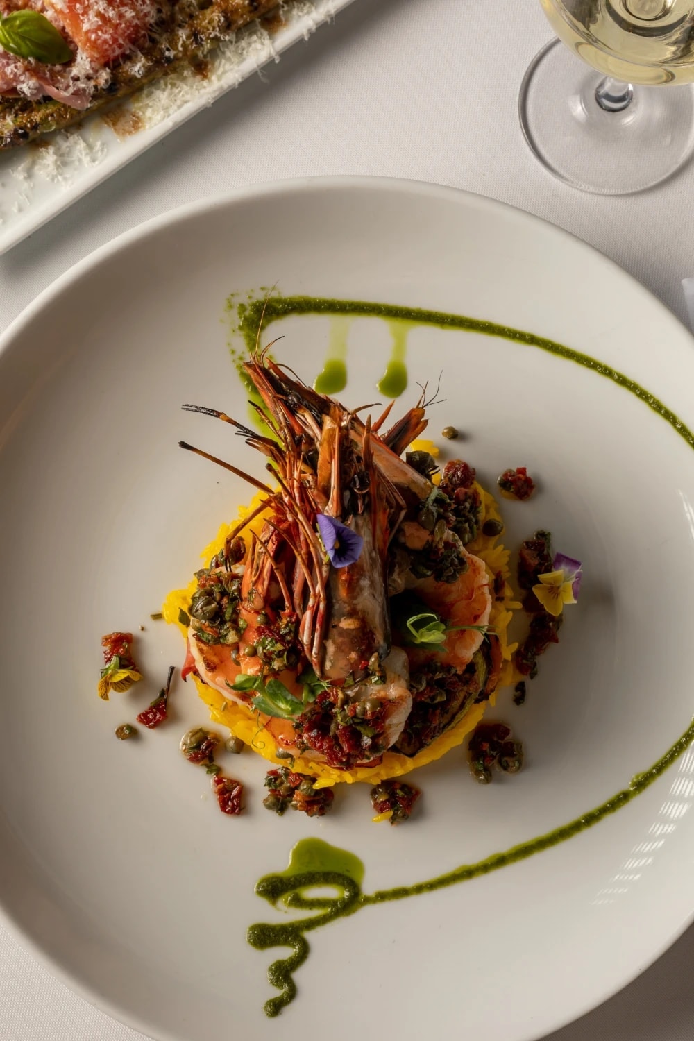 A carefully presented dish from Parlé İstanbul