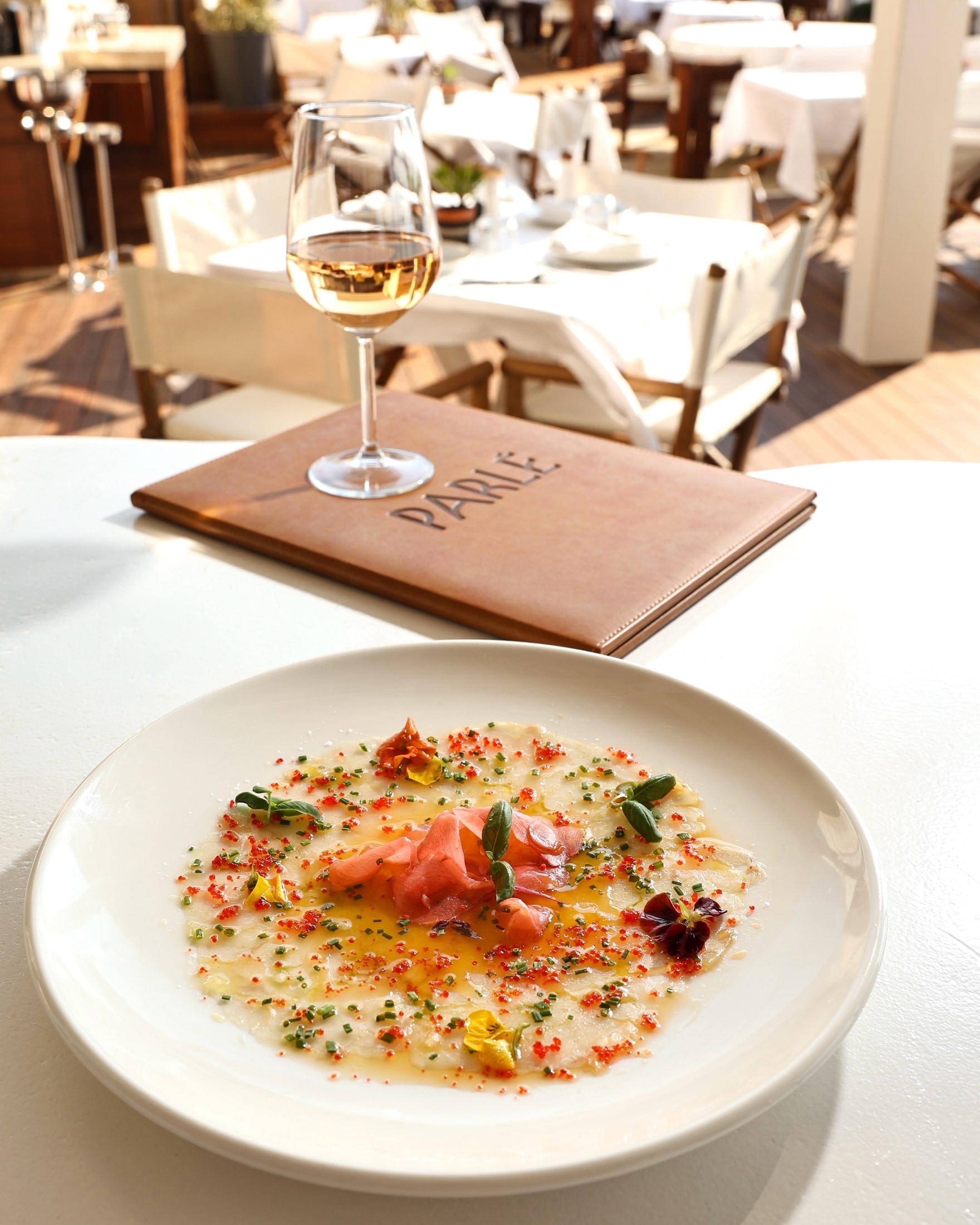 A carefully presented dish from Parlé İstanbul