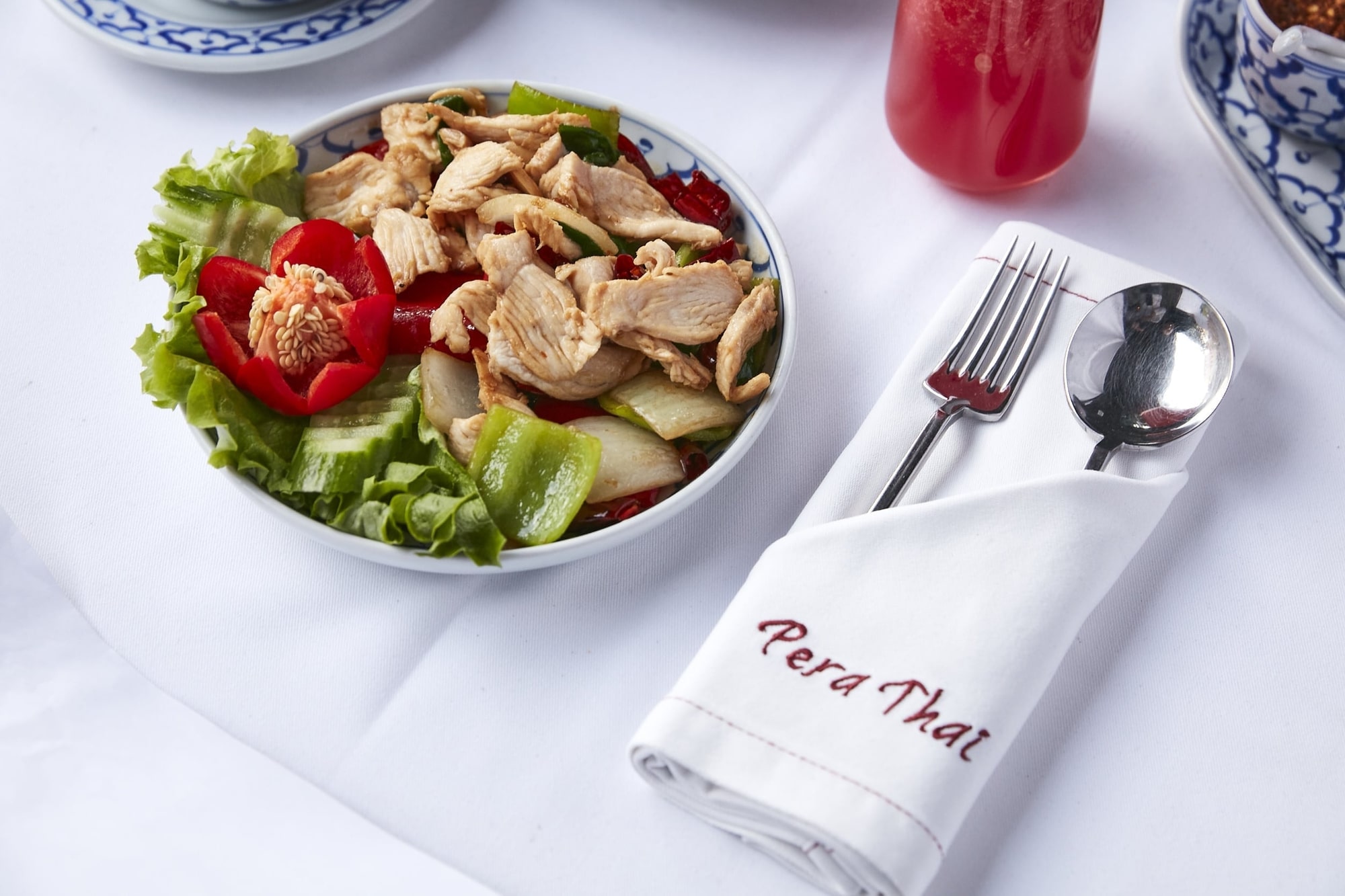 Food and atmosphere at Pera Thai