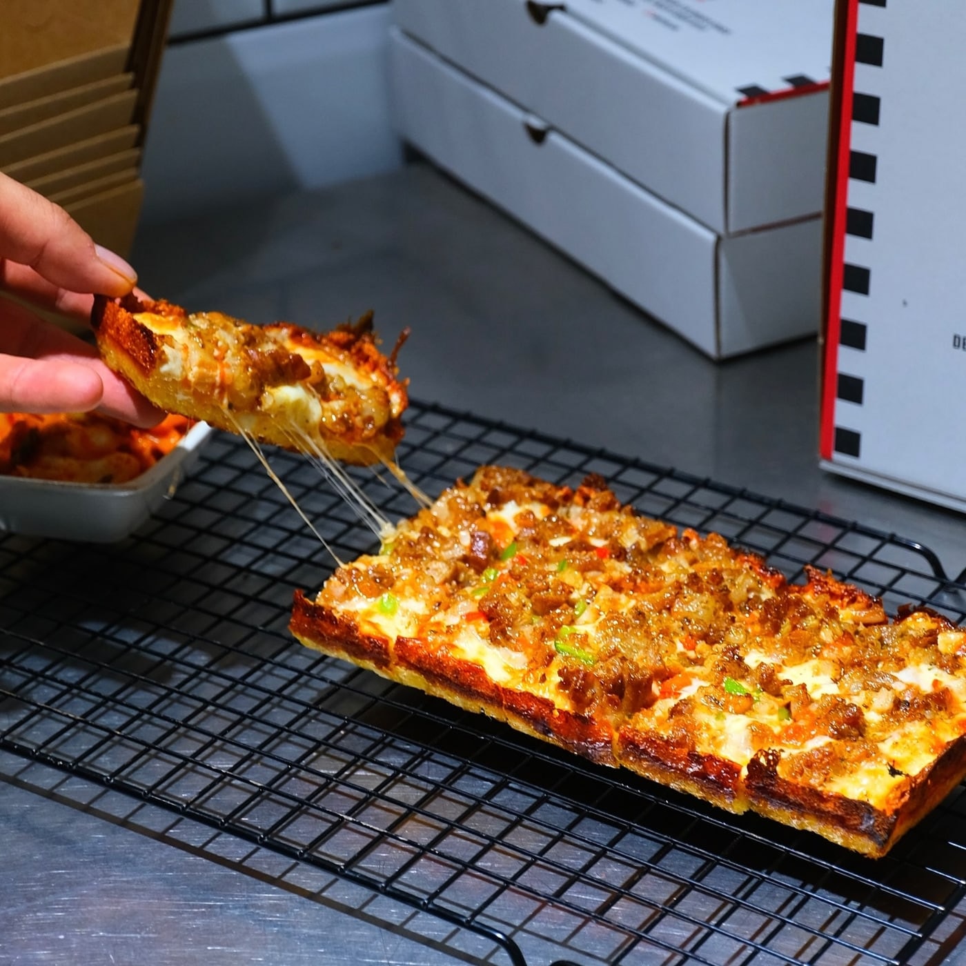 Pizza Sando mutfağından özenle hazırlanmış bir lezzet