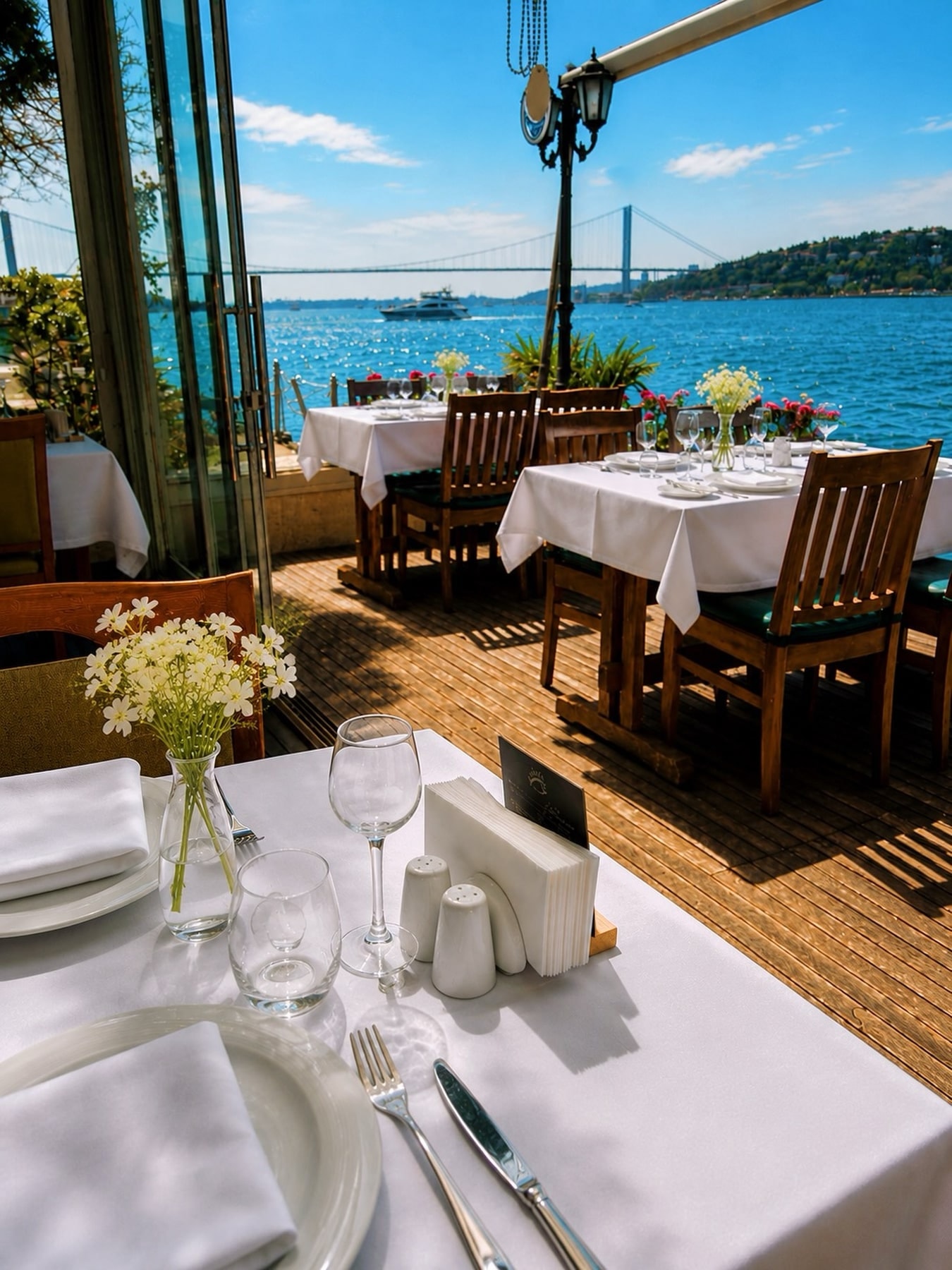 Rigel Restaurant: yemek salonu ve masa düzeni