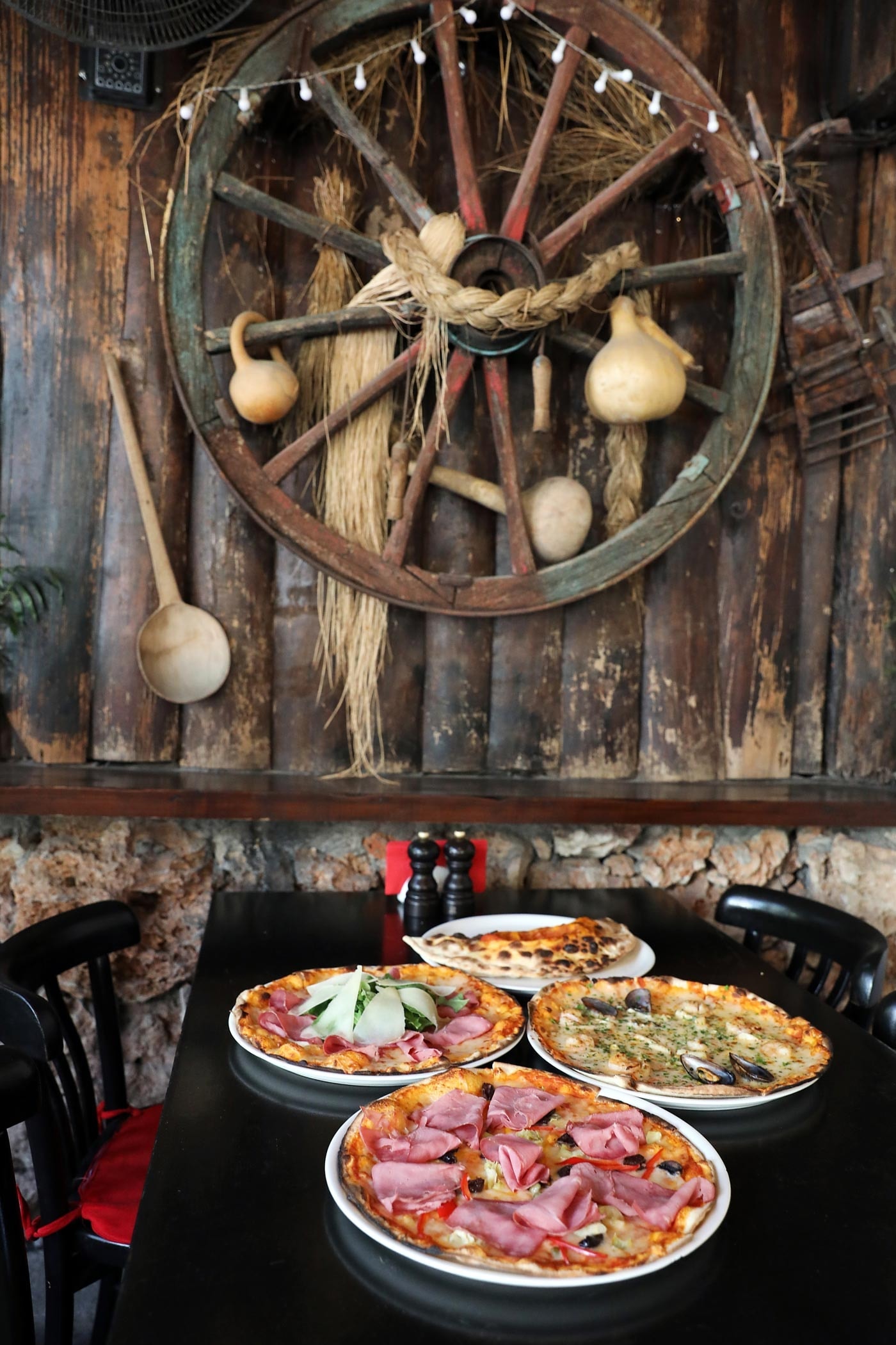 Rosario restoranının mekânı ve atmosferi