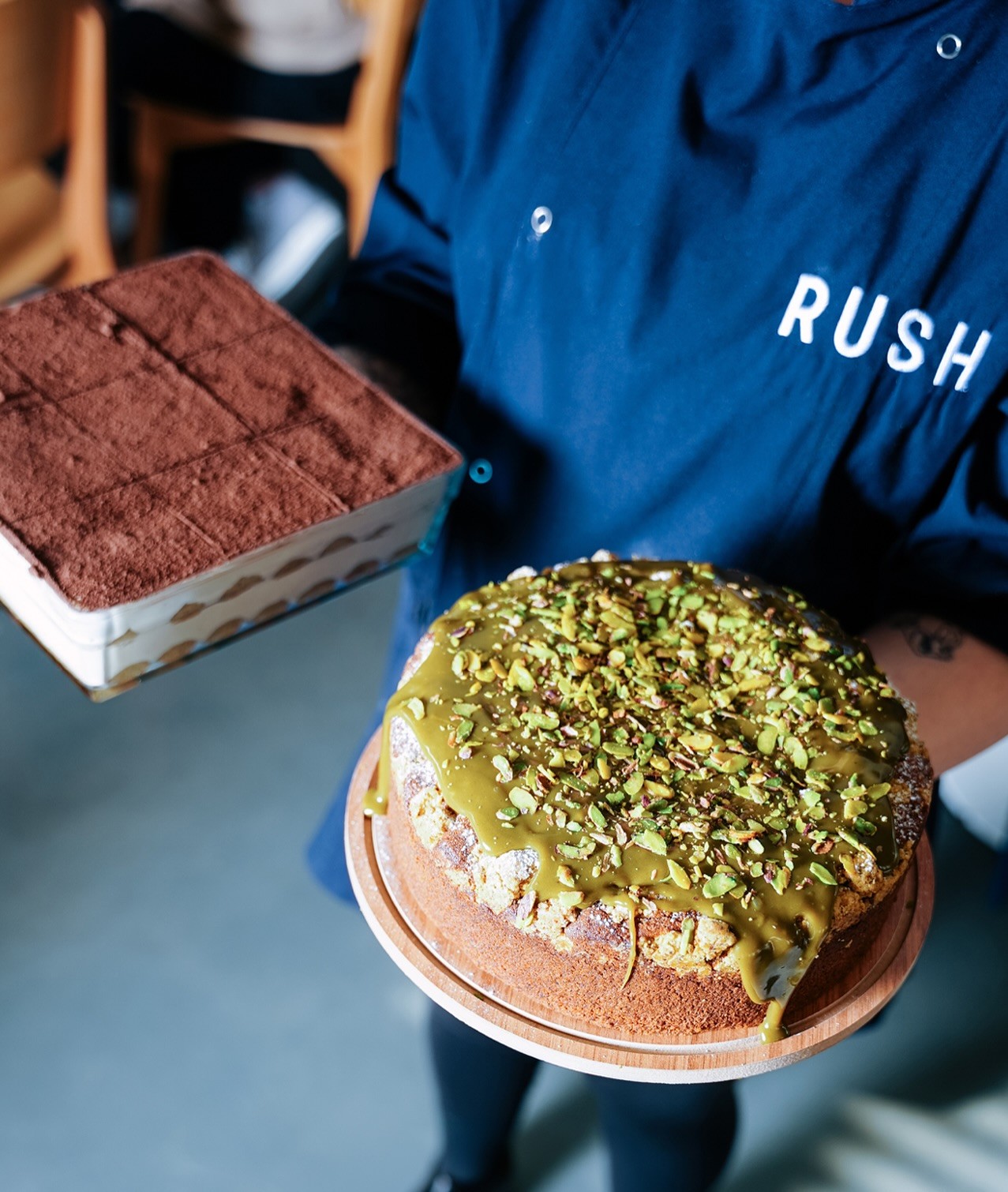 A carefully presented dish from Rush Suadiye
