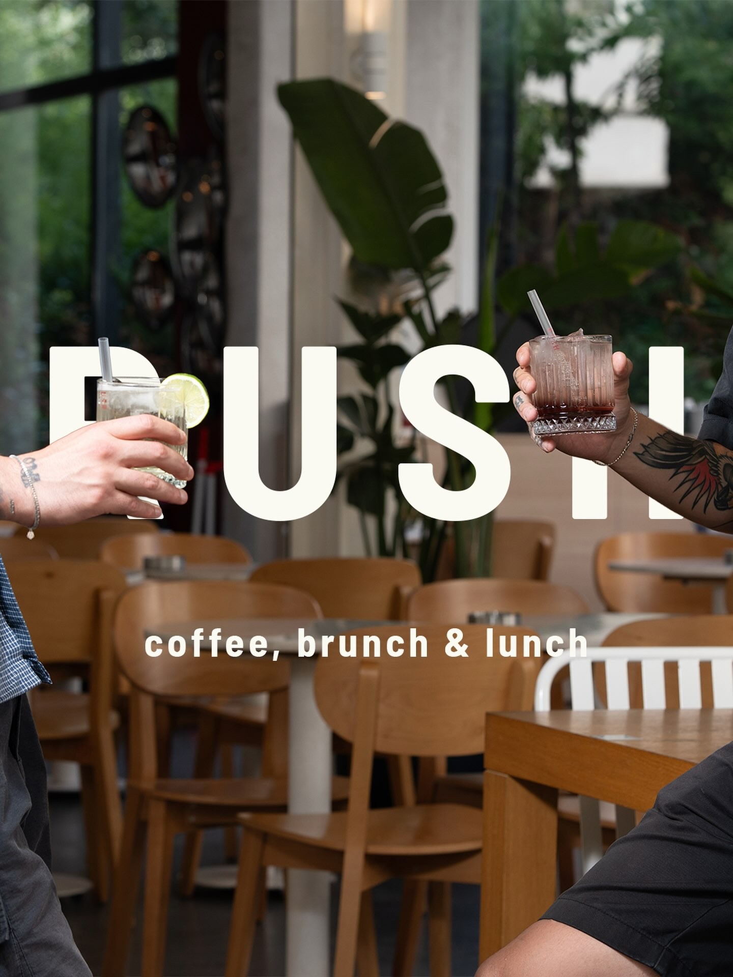 The dining atmosphere at Rush Suadiye