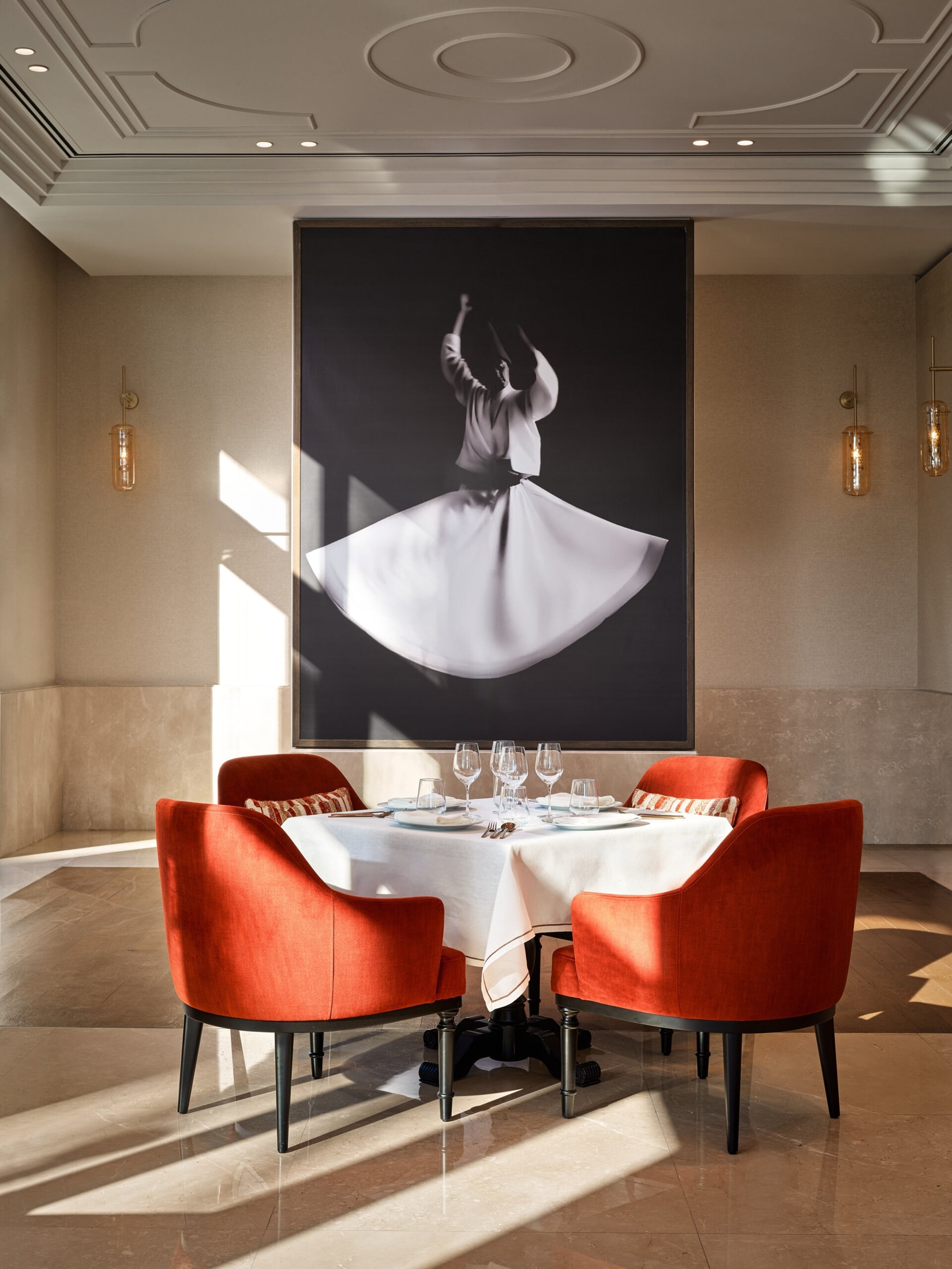 Interior and atmosphere at Rüya İstanbul