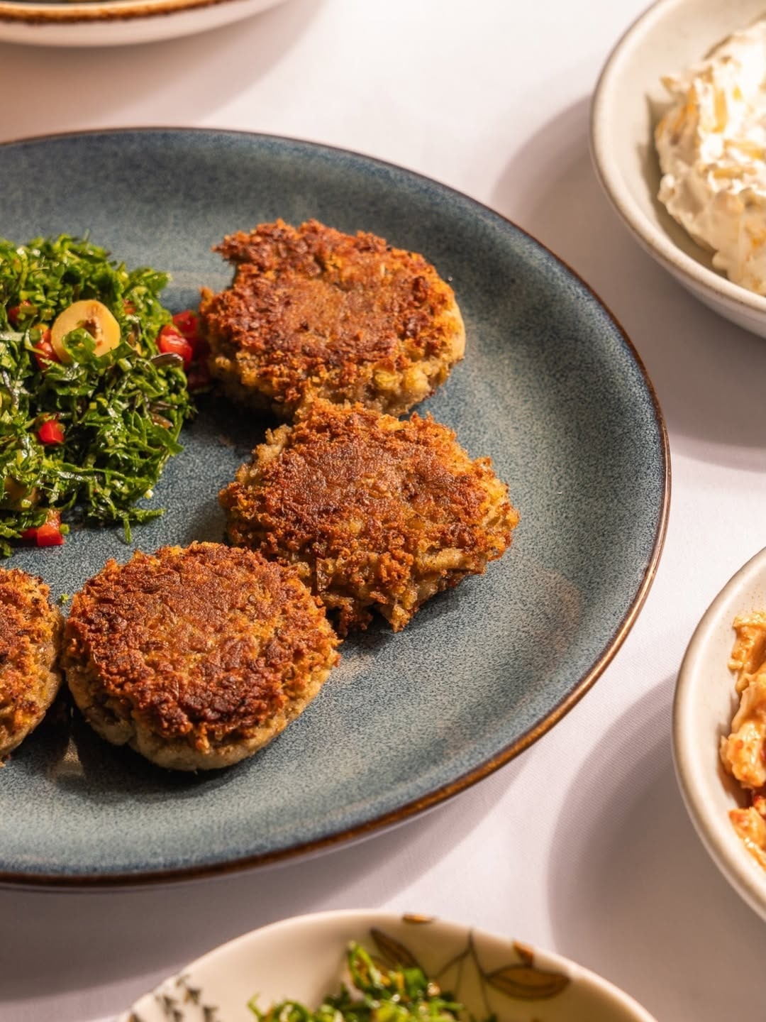 Food and atmosphere at Sade Beş Denizler Mutfağı