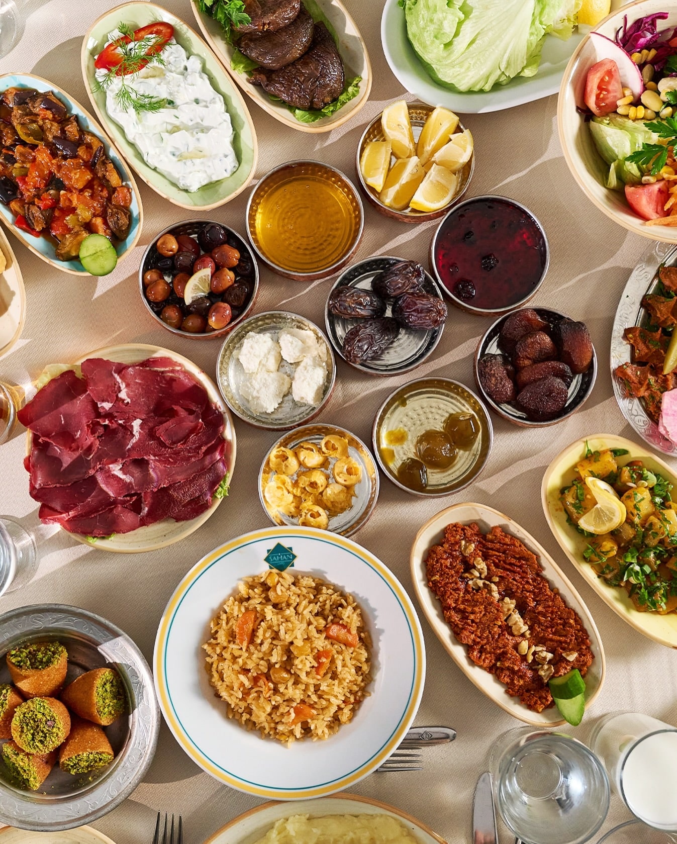 A carefully presented dish from Sahan Kurtköy