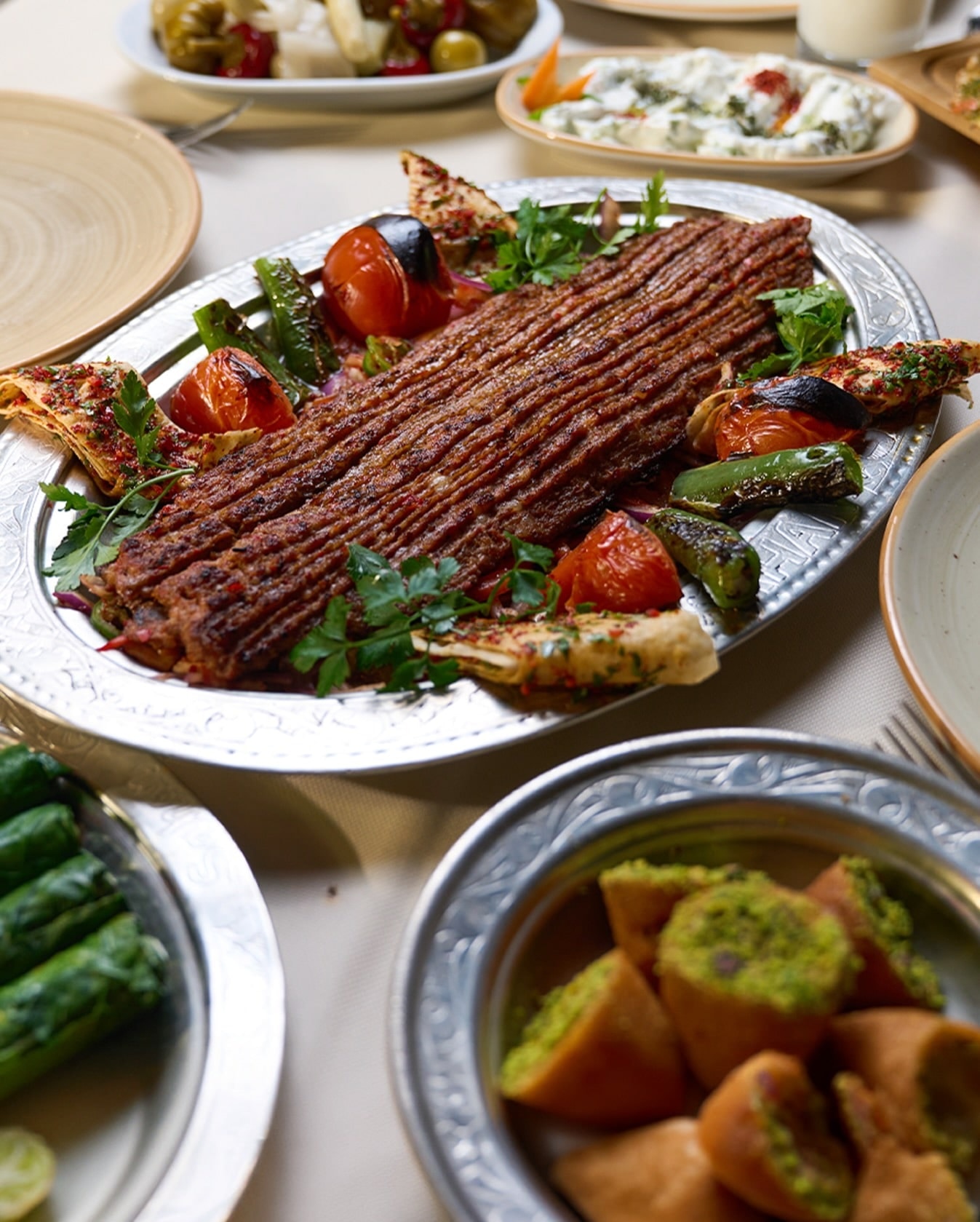 A carefully presented dish from Sahan Kurtköy