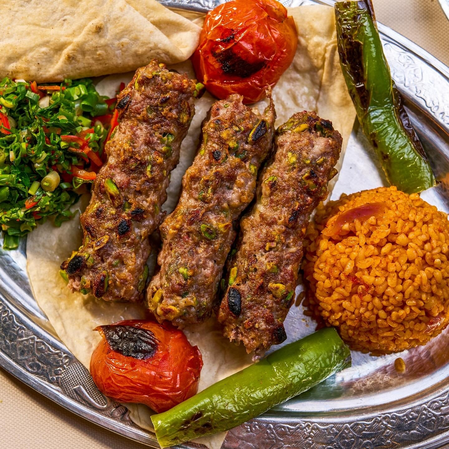 A carefully presented dish from Sahan Kurtköy
