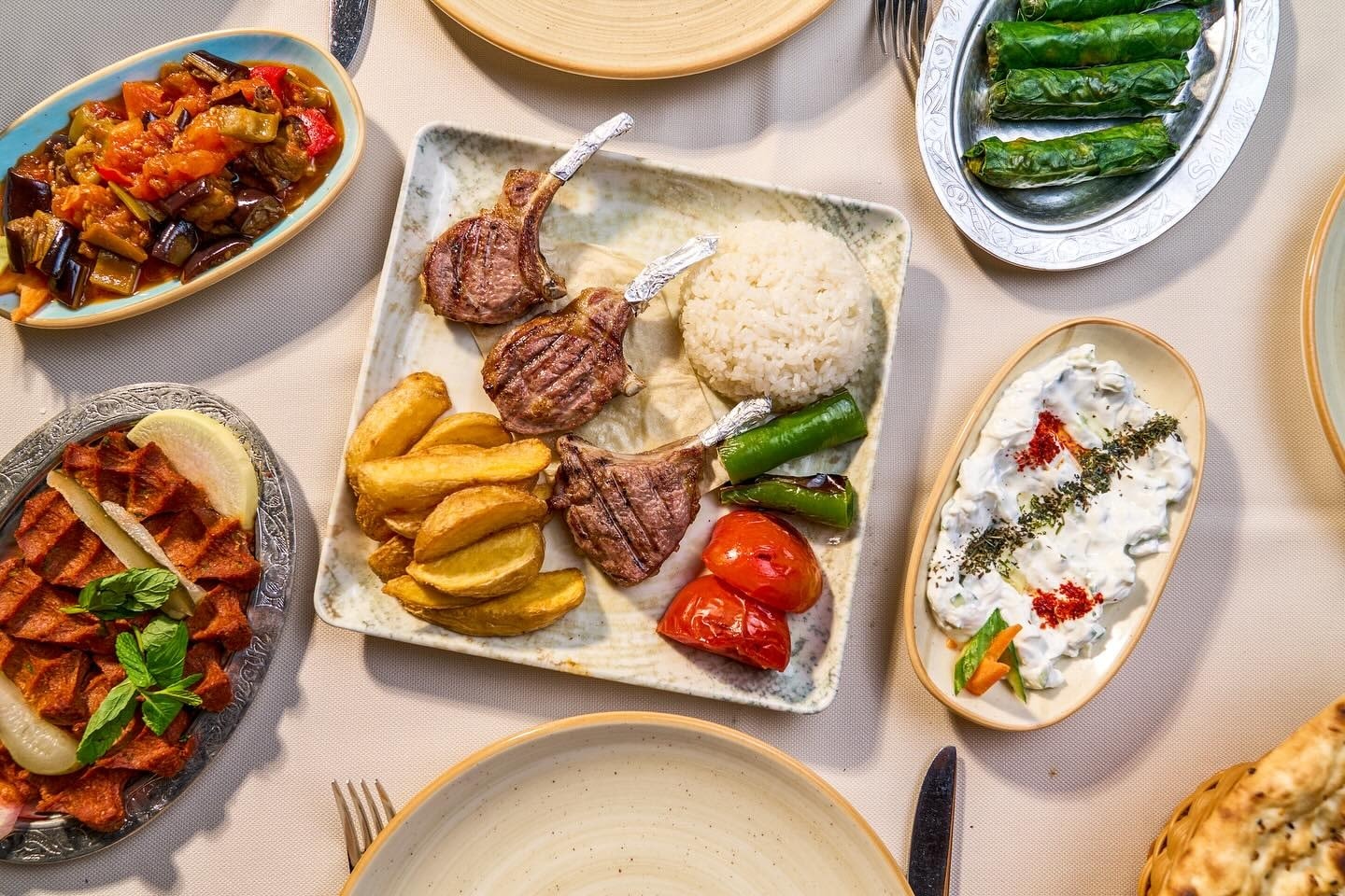 A carefully presented dish from Sahan Kurtköy
