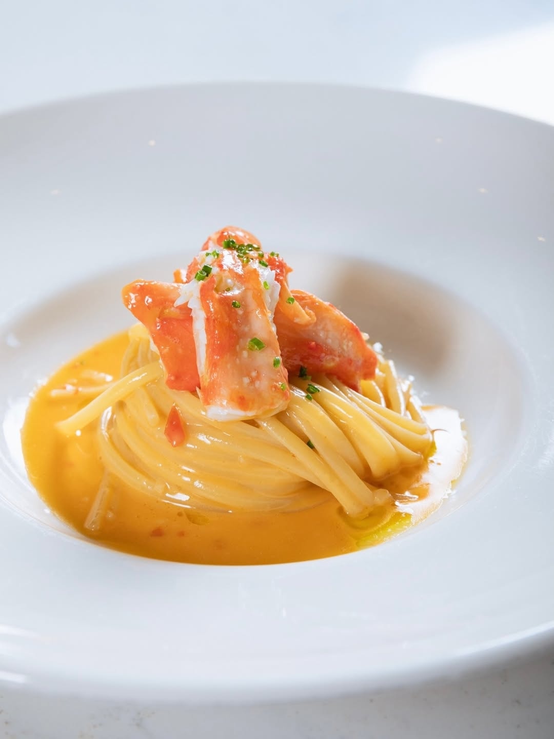 A carefully presented dish from Sakhalin