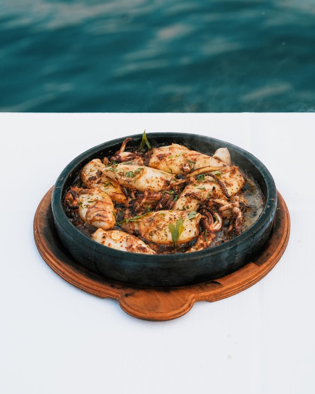 Salsura Sea Food mutfağından özenle hazırlanmış bir lezzet