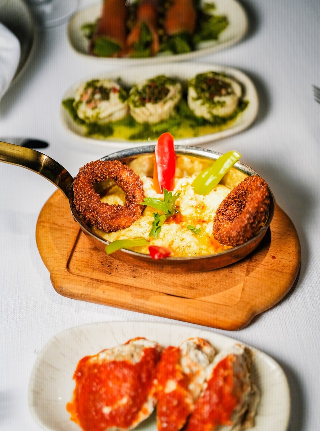Salsura Sea Food mutfağından özenle hazırlanmış bir lezzet