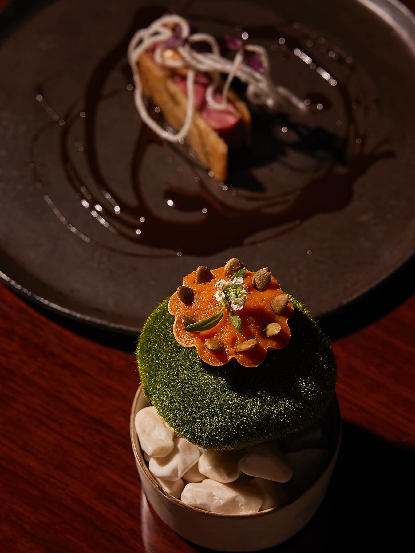 A view of Sankai by Nagaya restaurant and its cuisine