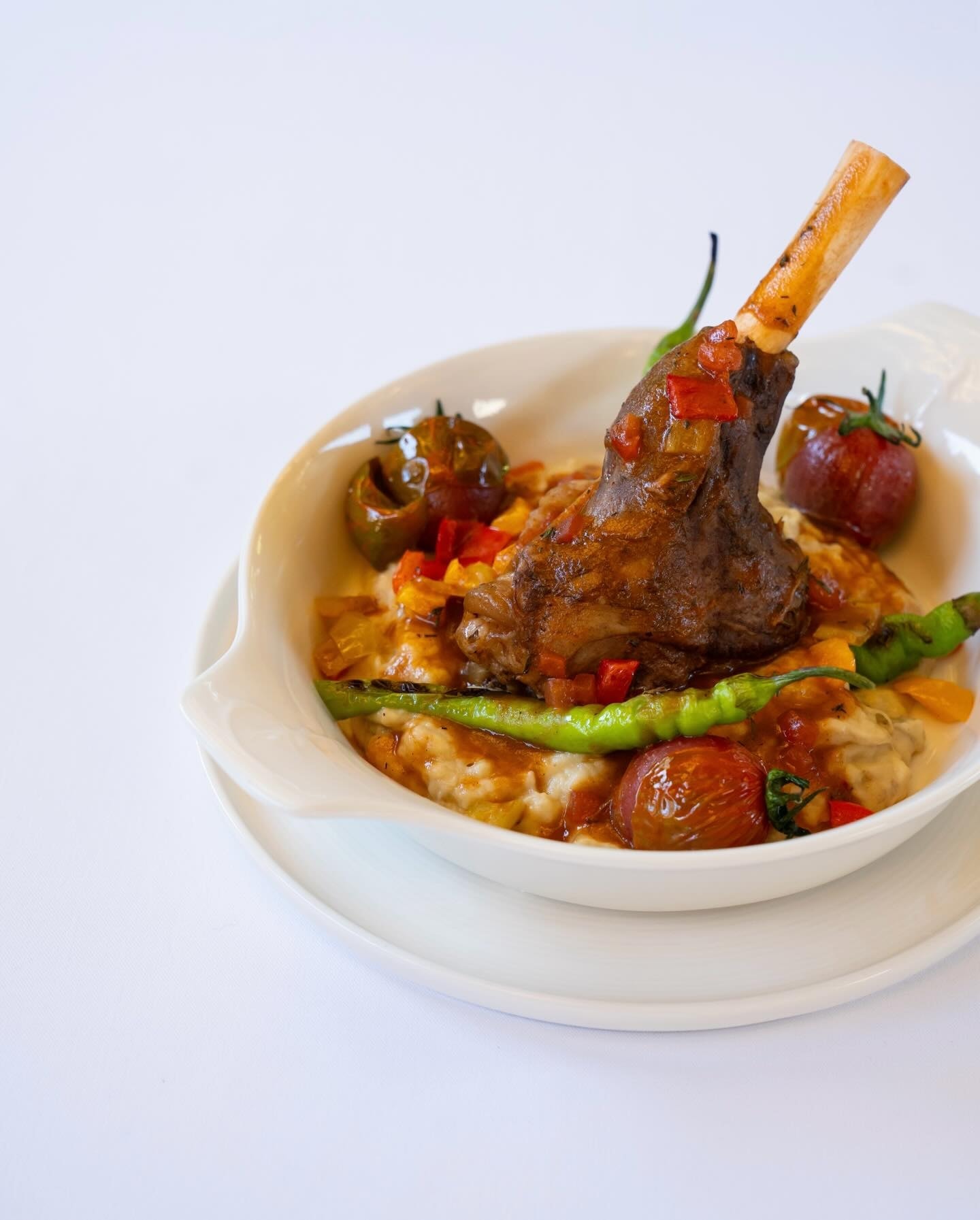 Şans Restaurant mutfağından özenli bir tabak sunumu