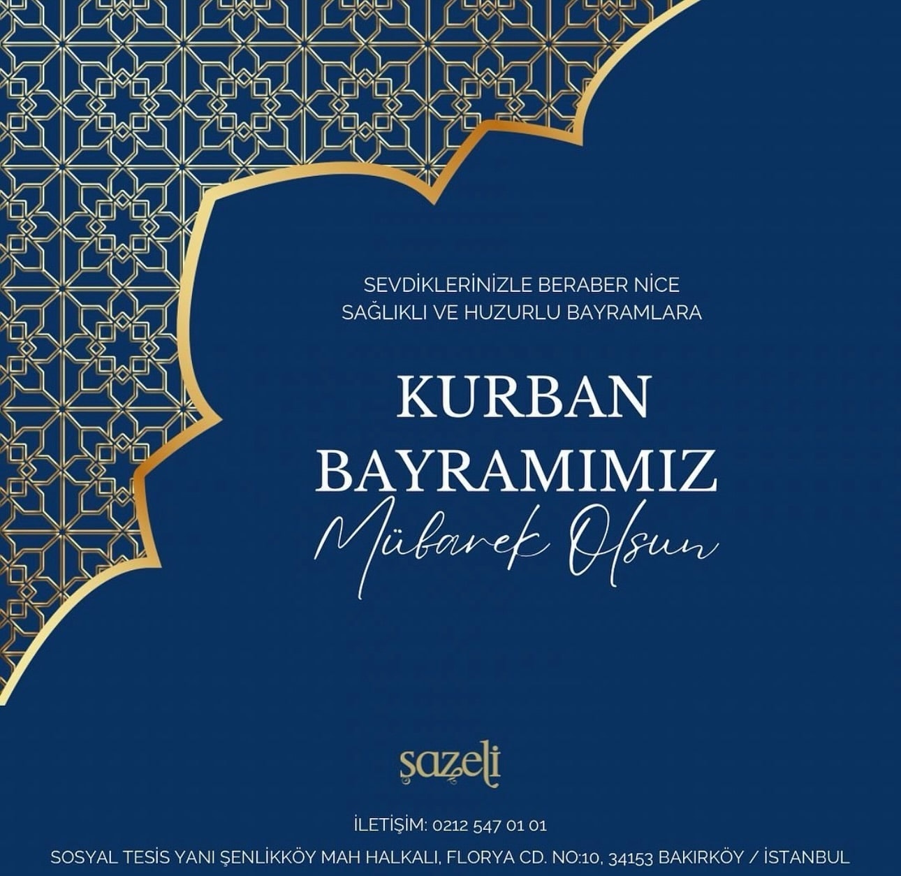 Şazeli Florya: the dining room and table setting