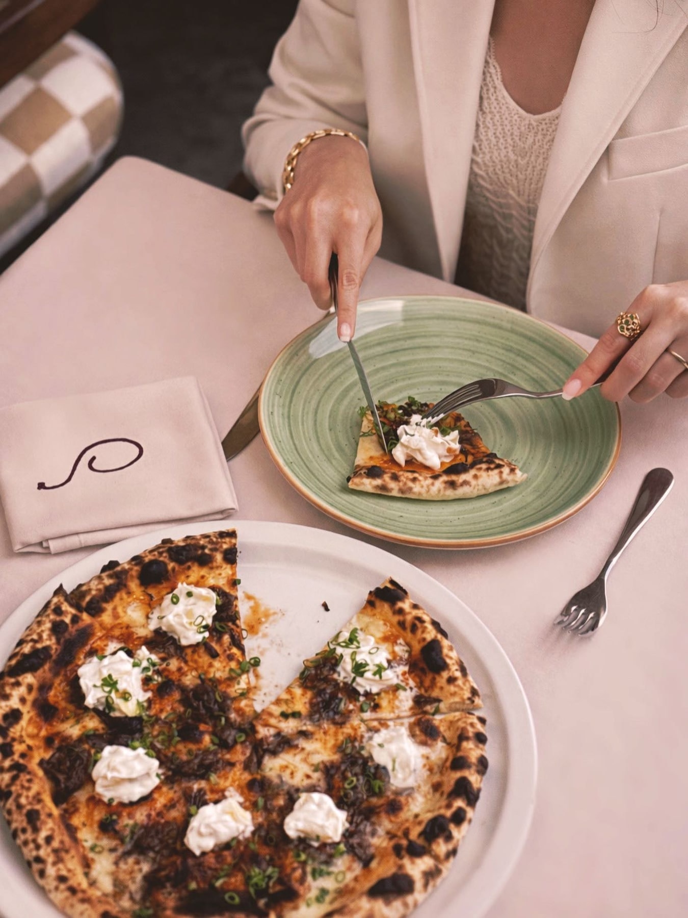 Scarpetta Istanbul: a dish from the kitchen