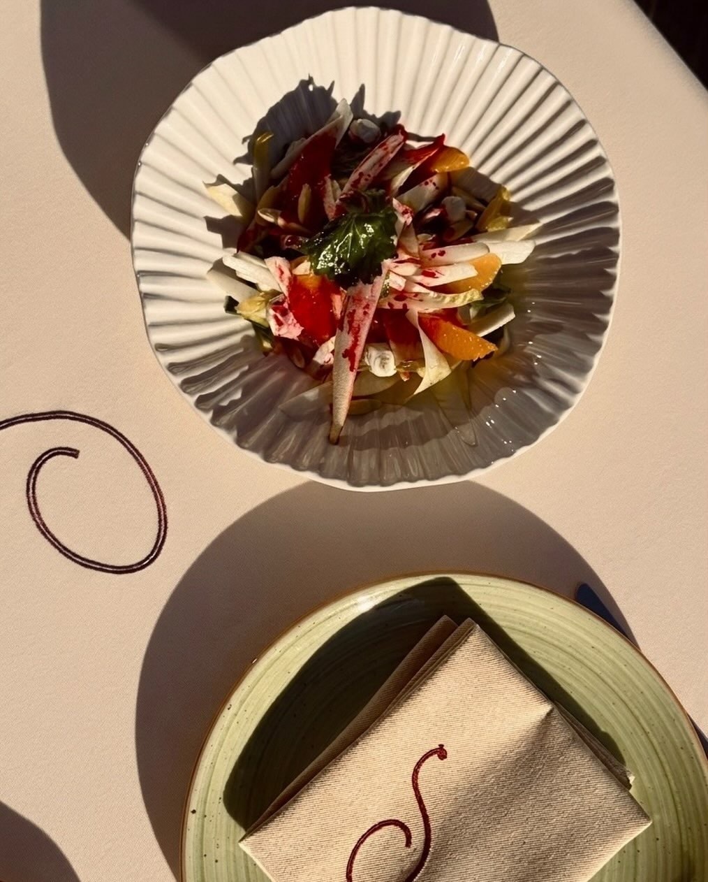 Scarpetta Istanbul: a signature dish presentation