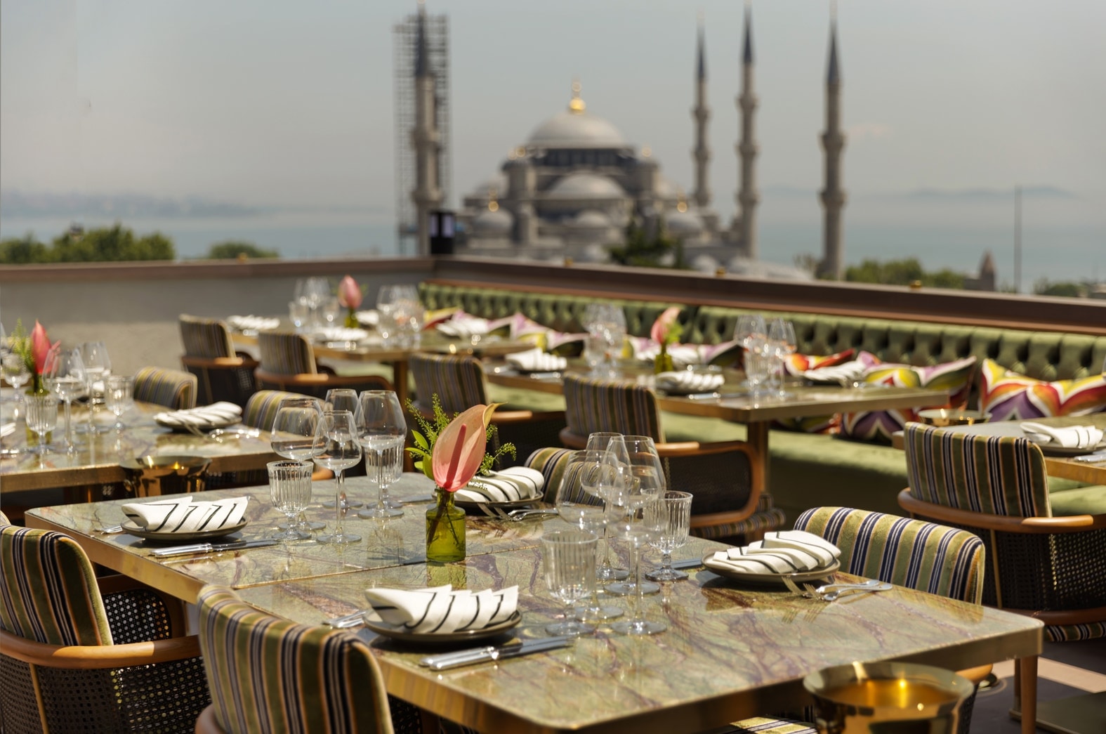 Sentez Rooftop Restaurant in Sultanahmet, Istanbul