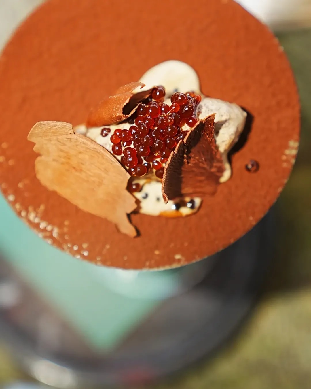Signature presentation from Sentez Rooftop Restaurant