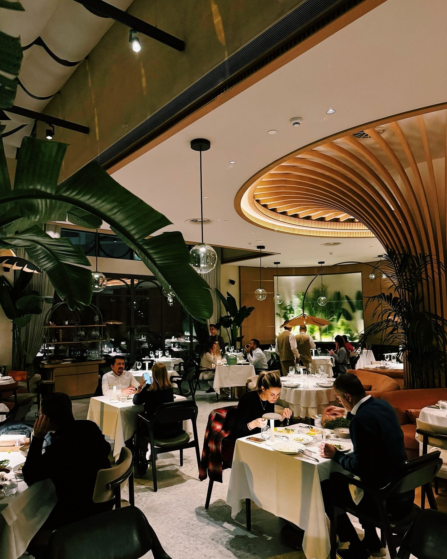 Seraf Vadi: restoranın iç mekânı