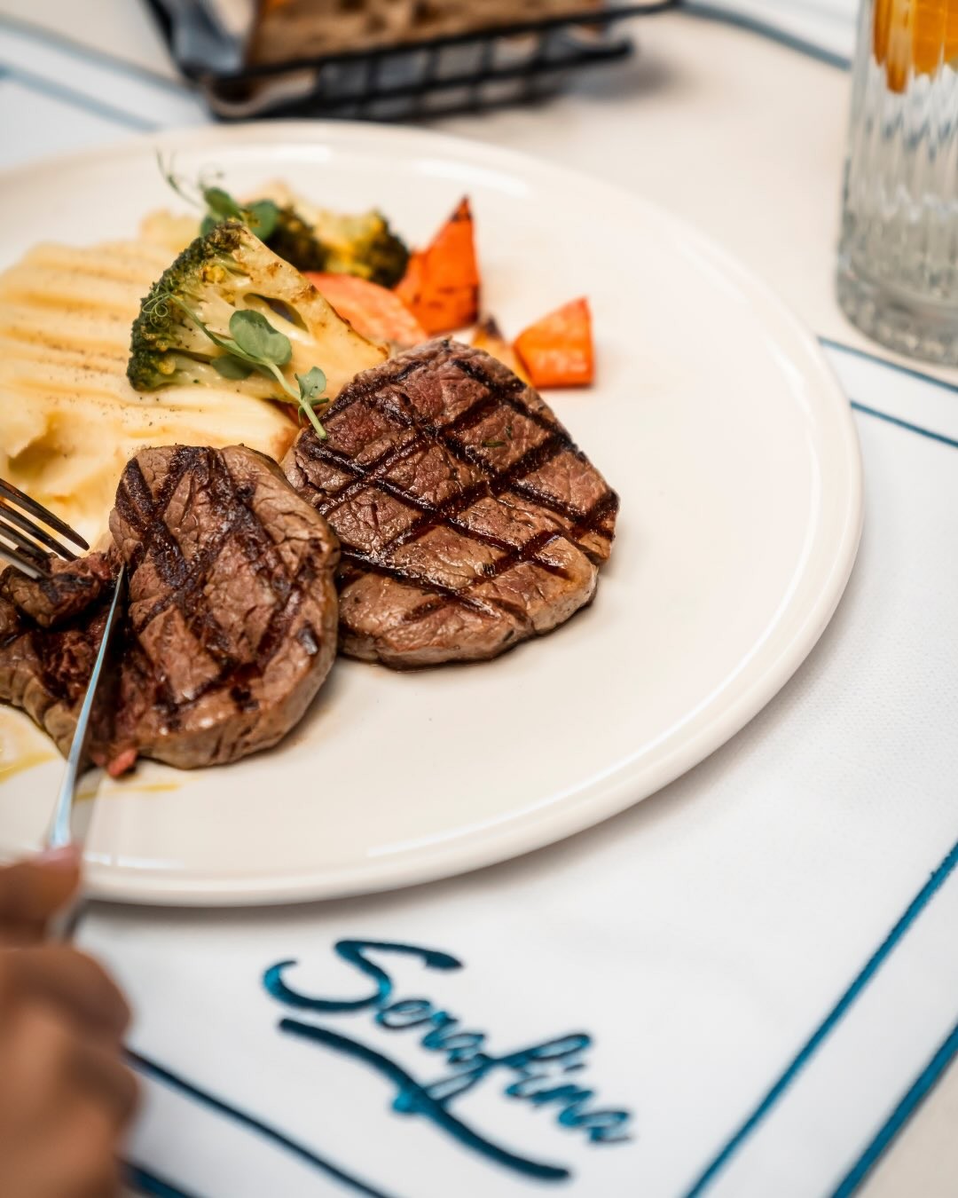A carefully presented dish from Serafina Kemer Country