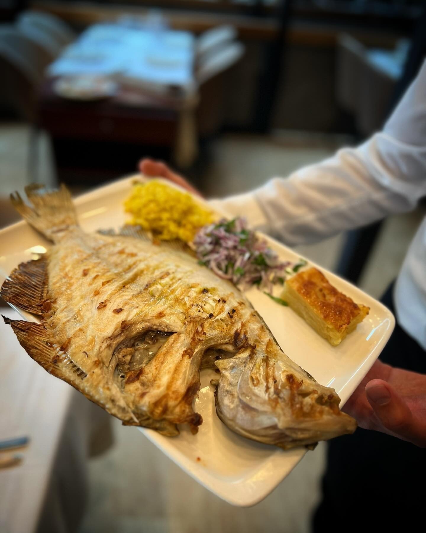 Set Balık: a traditional dish presentation