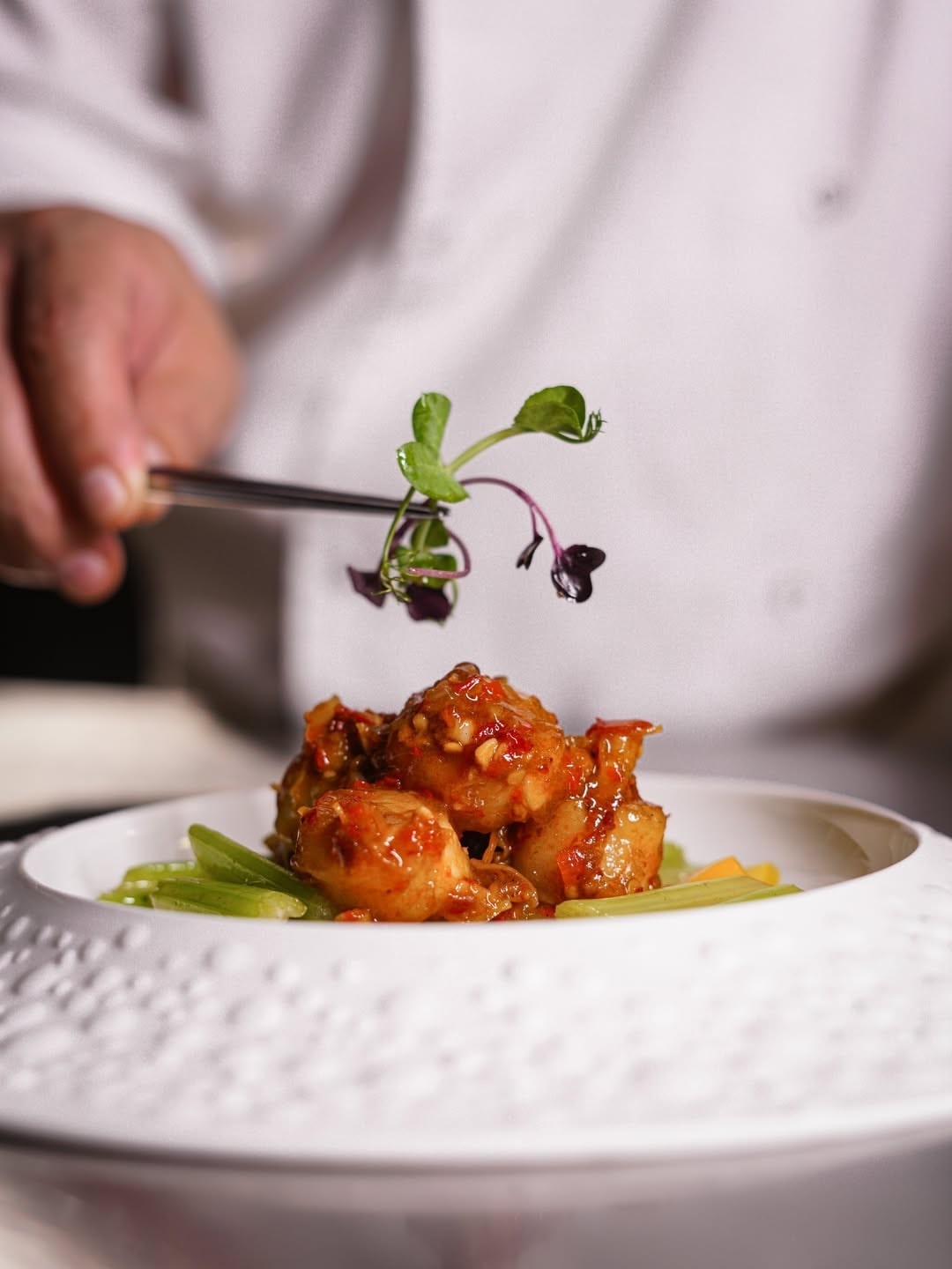 Food and atmosphere at Shang Palace Istanbul
