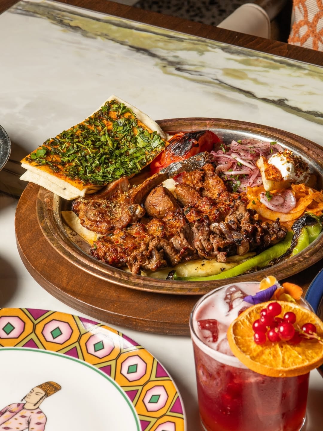 Sıralı Kebap Ataşehir mutfağından özenli bir tabak