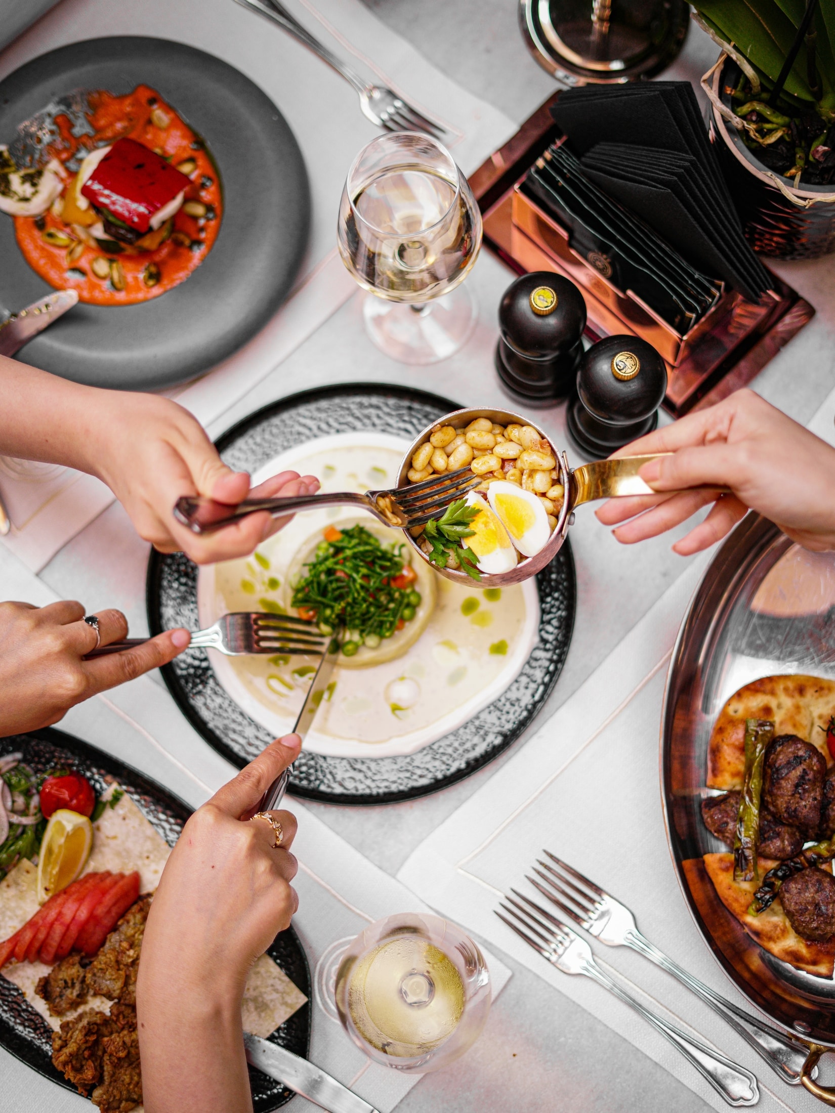 A carefully presented dish from Şiran Restaurant