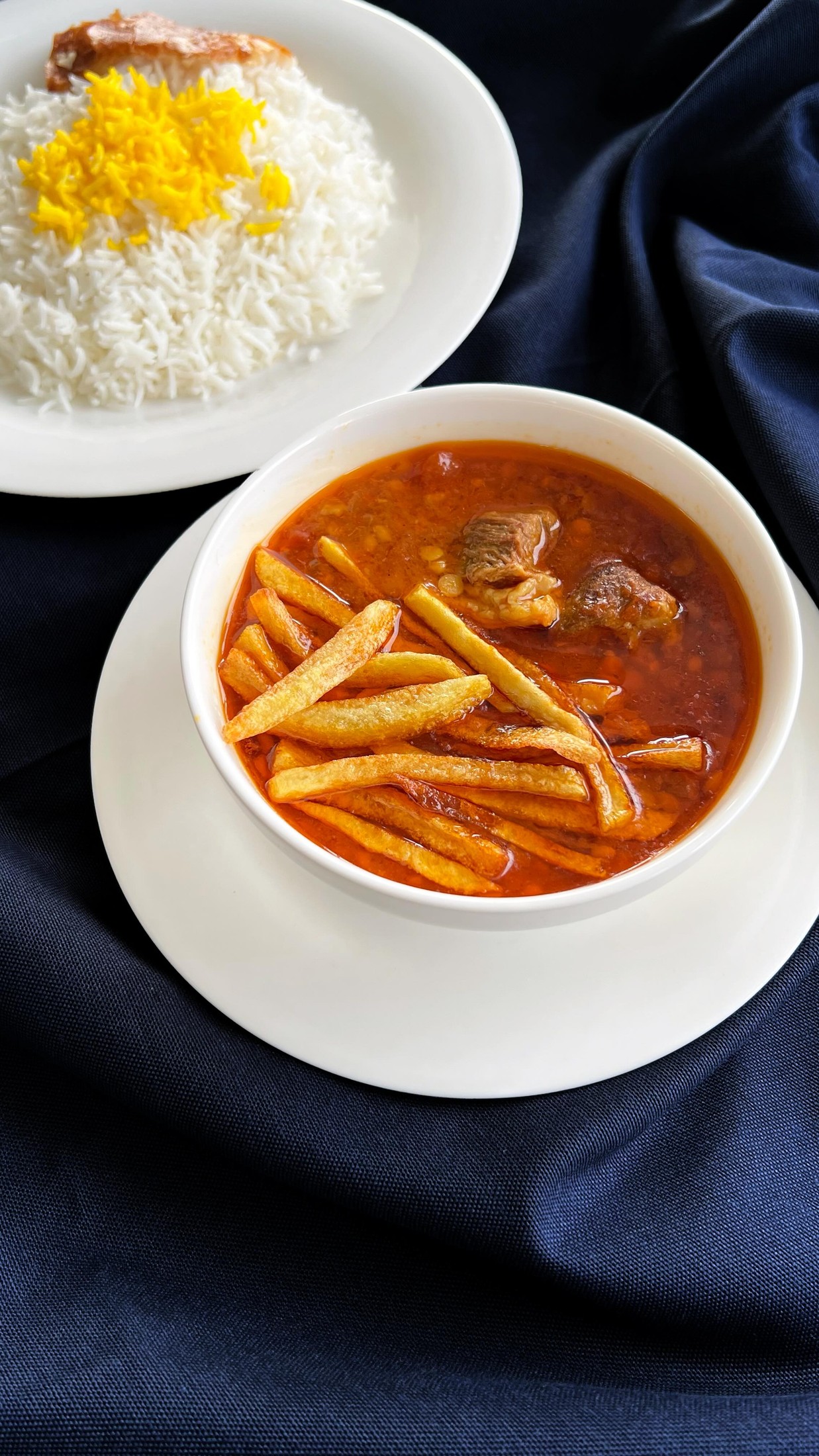 A carefully presented dish from Sudi Restaurant