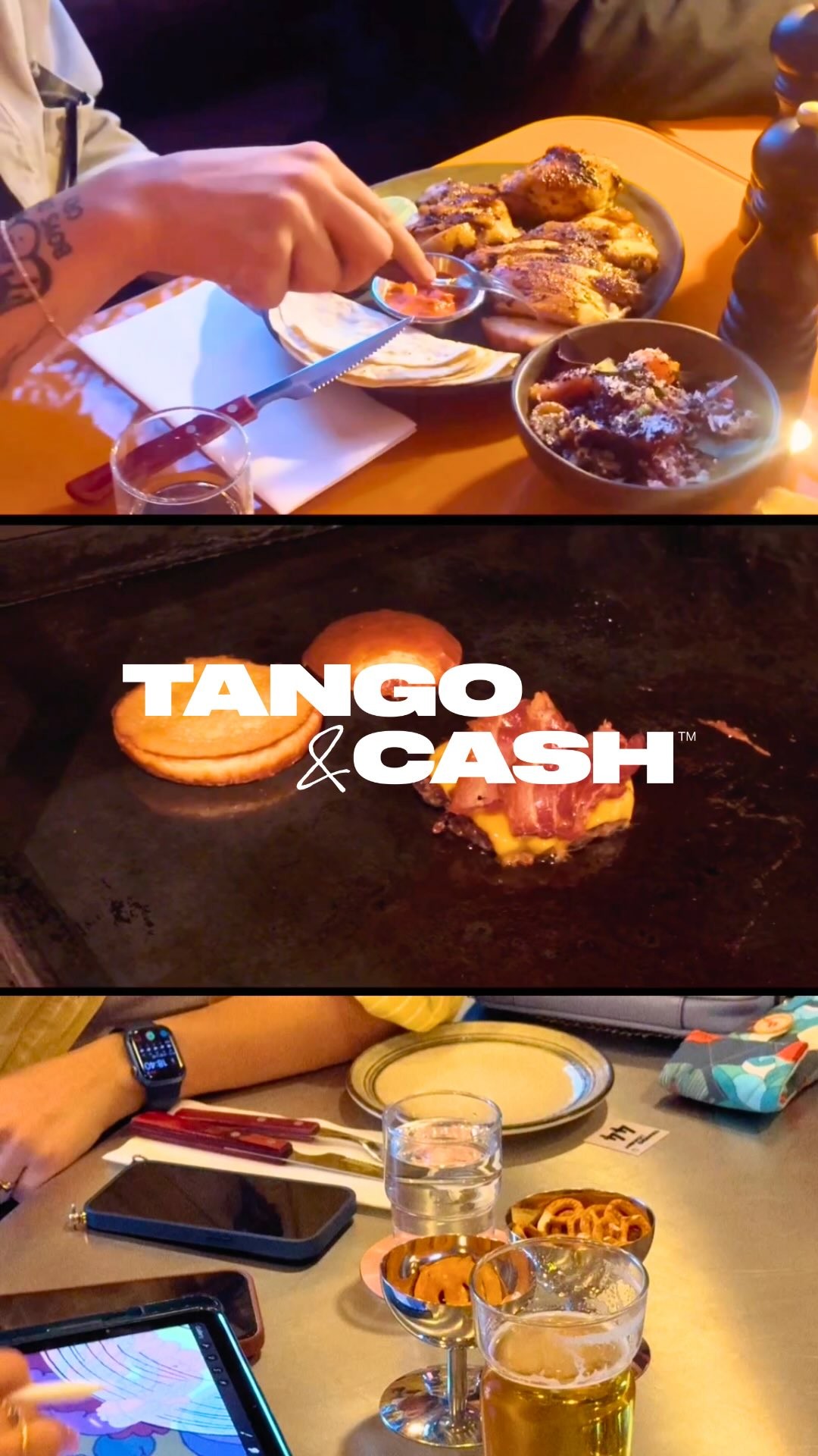 Tango & Cash restoranının atmosferi