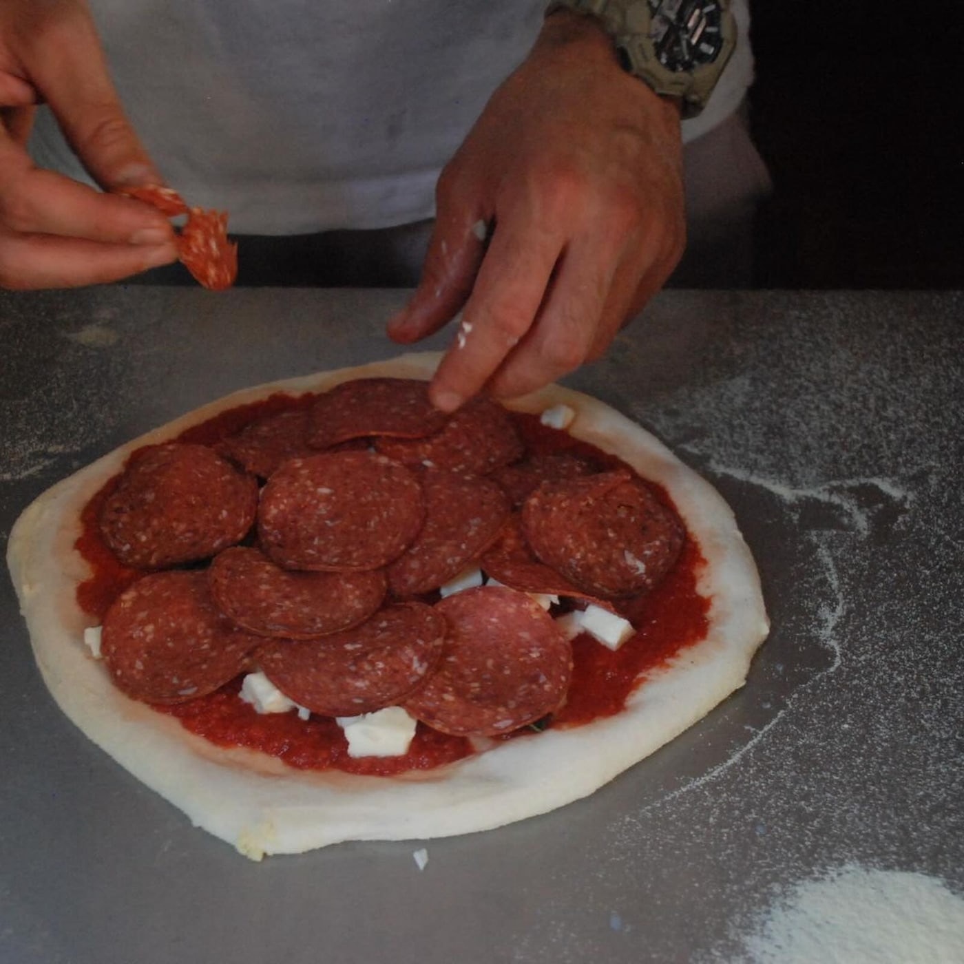 Tarantella Pizza Napoletana mutfağından özenle hazırlanmış bir lezzet