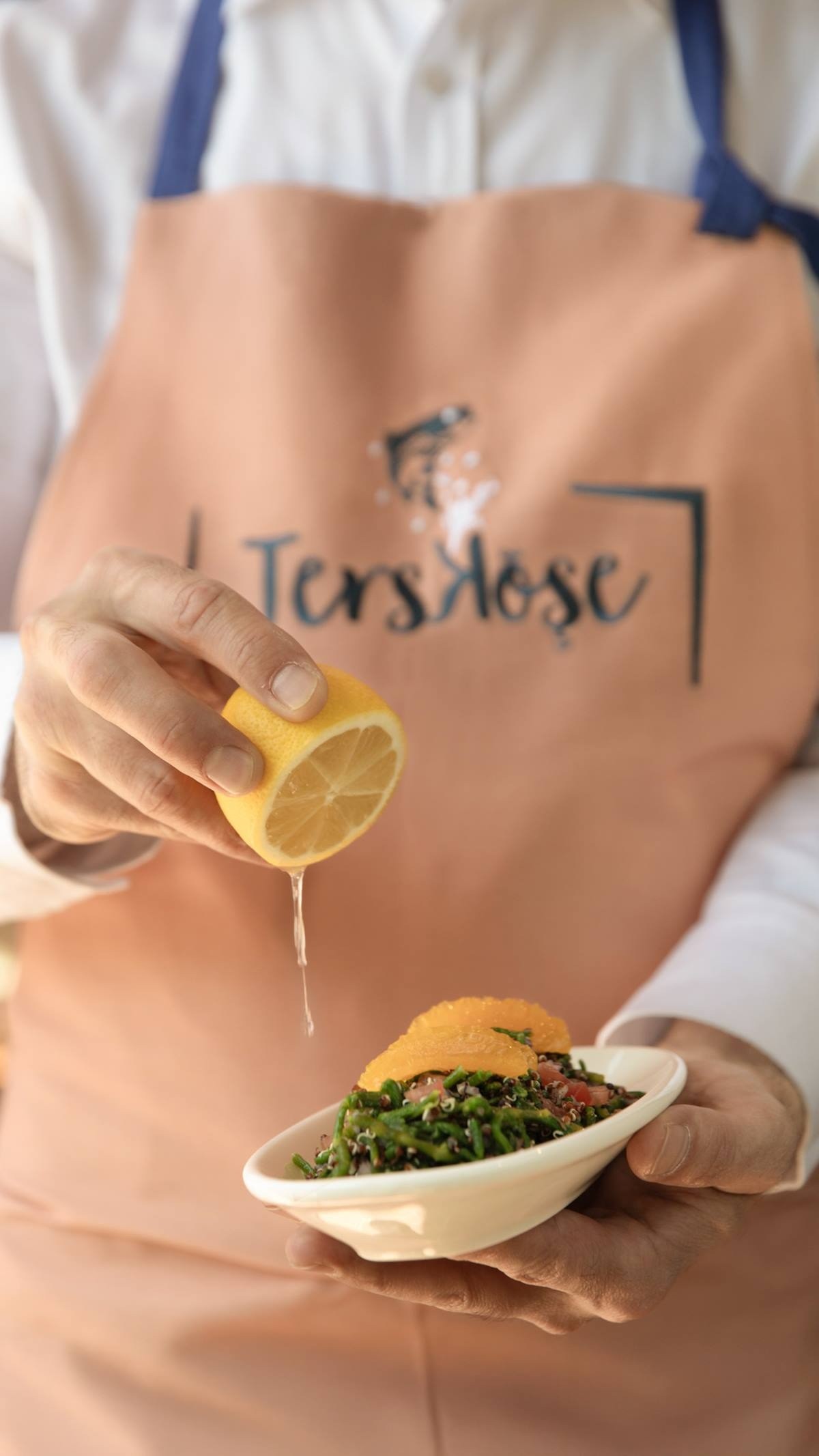 Ters Köşe mutfağından özenli bir tabak