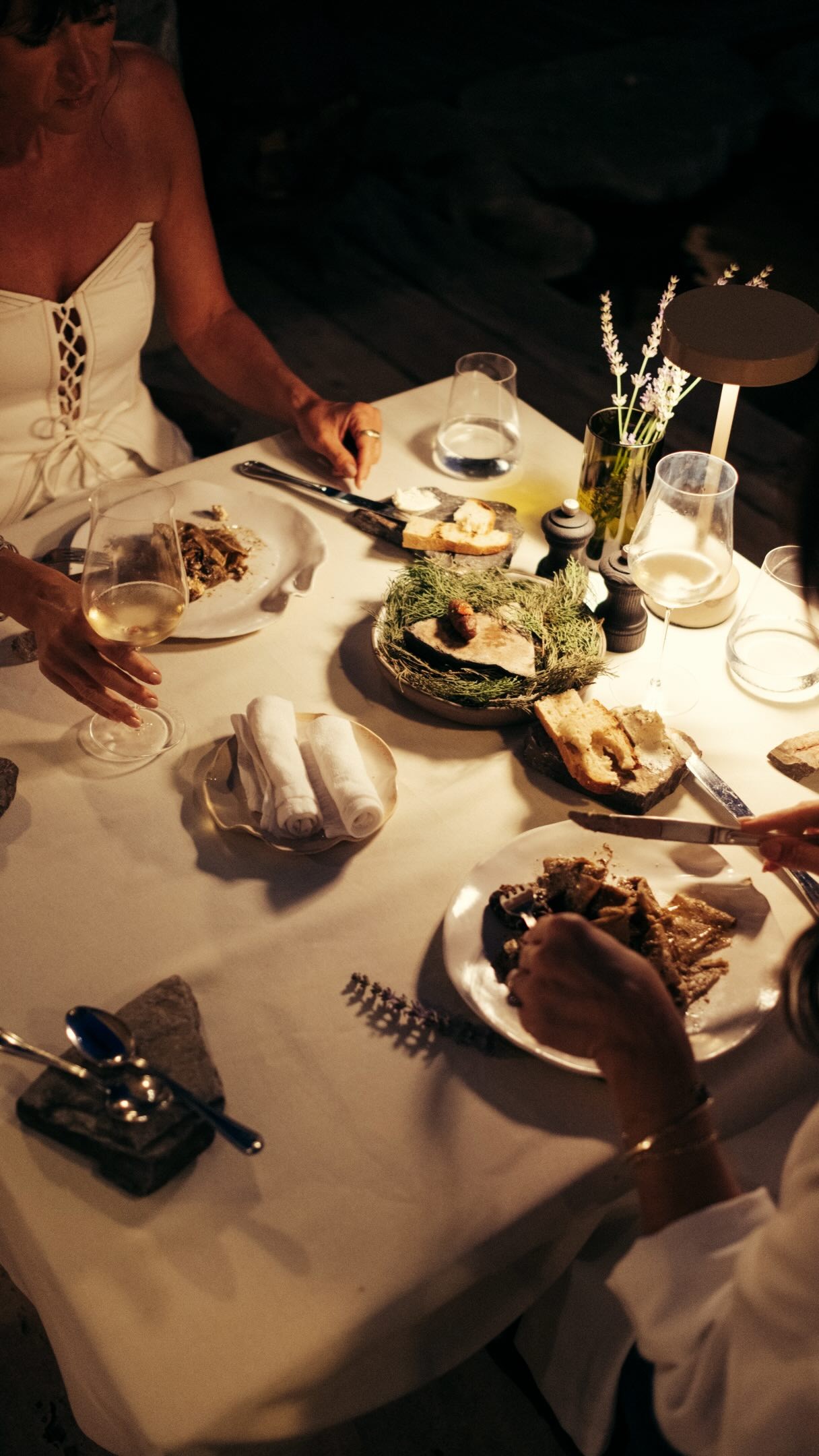 The dining atmosphere at The Barn
