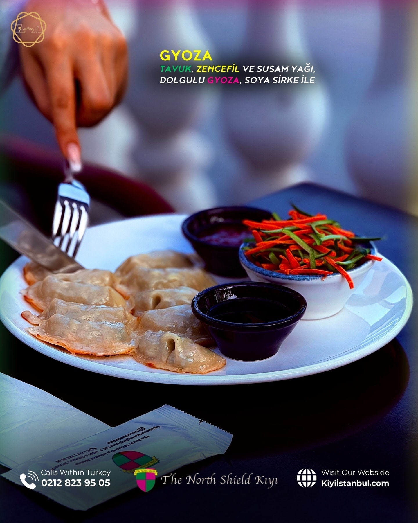 A carefully presented dish from The North Shield Kıyı
