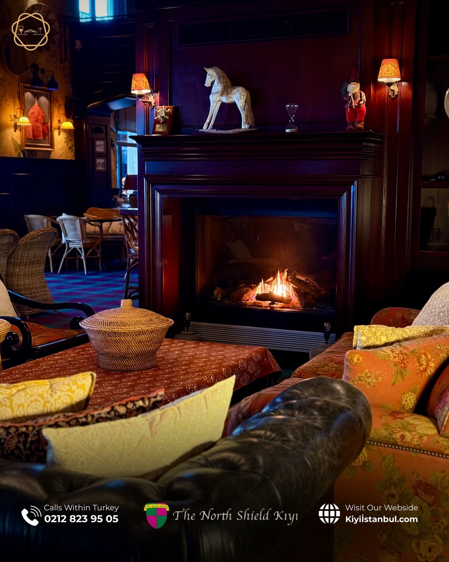 Interior and atmosphere at The North Shield Kıyı