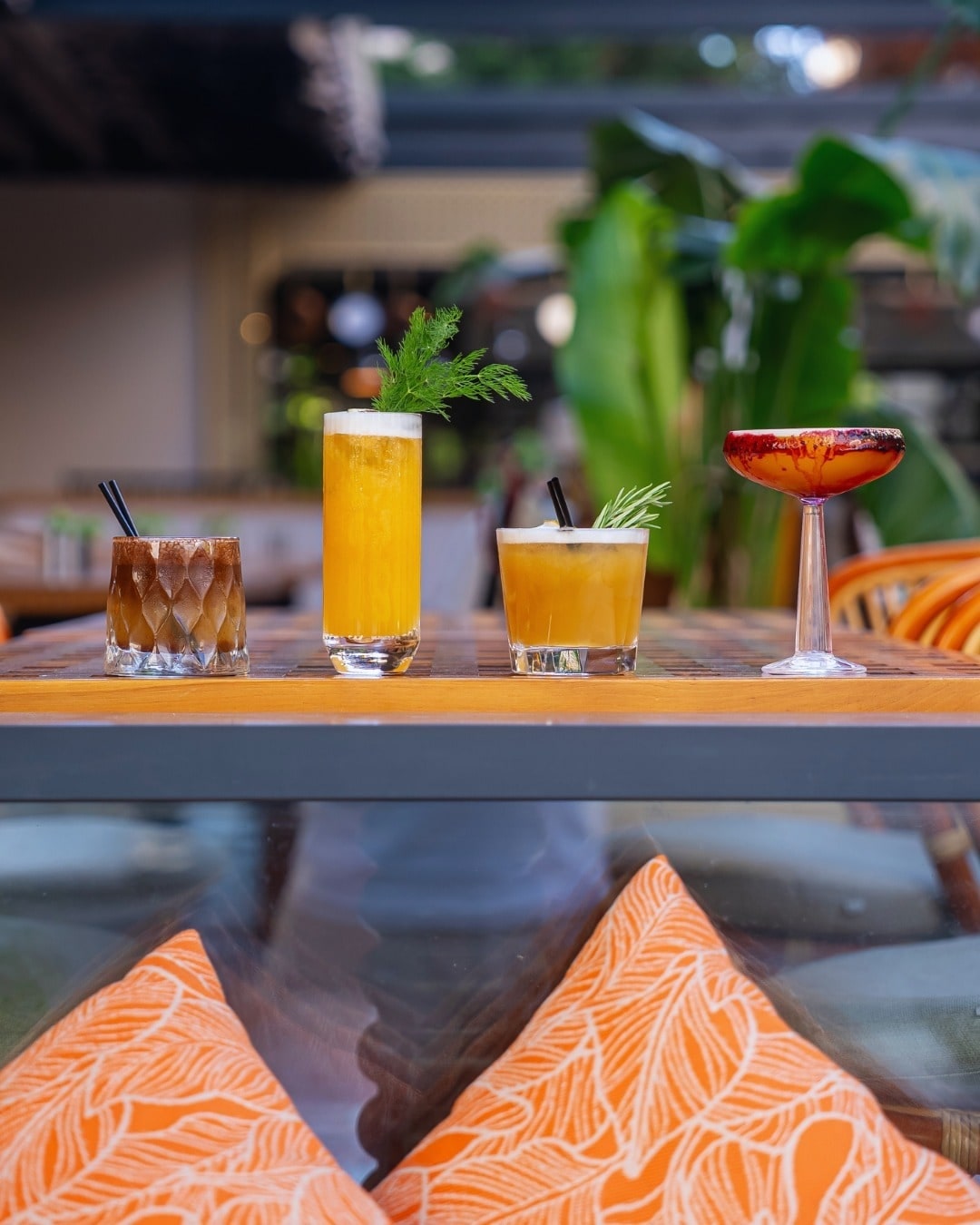 Food and atmosphere at The One Brasserie
