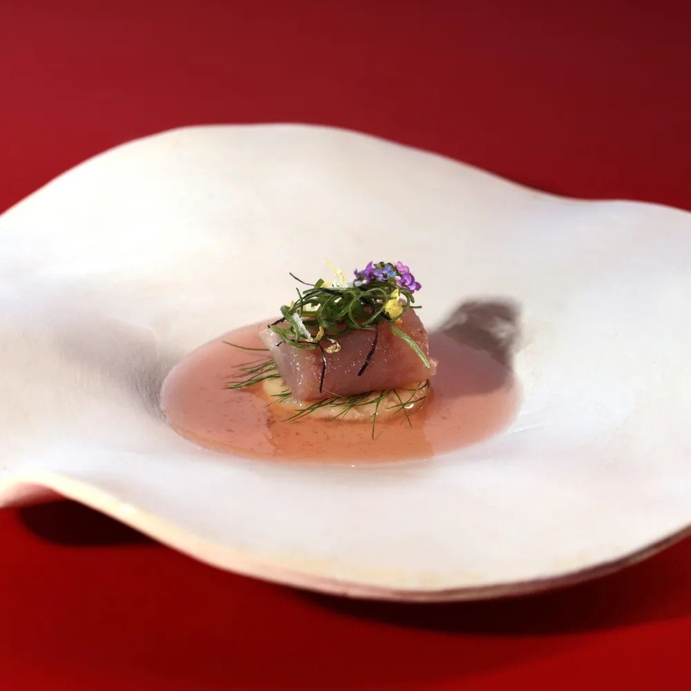 A carefully presented dish from The Red Balloon