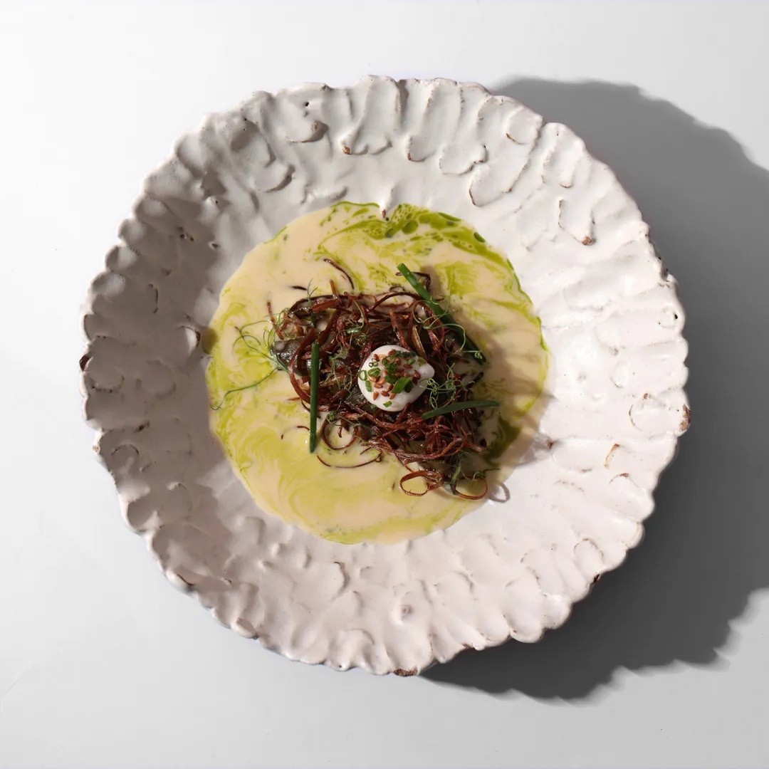 A carefully presented dish from The Red Balloon
