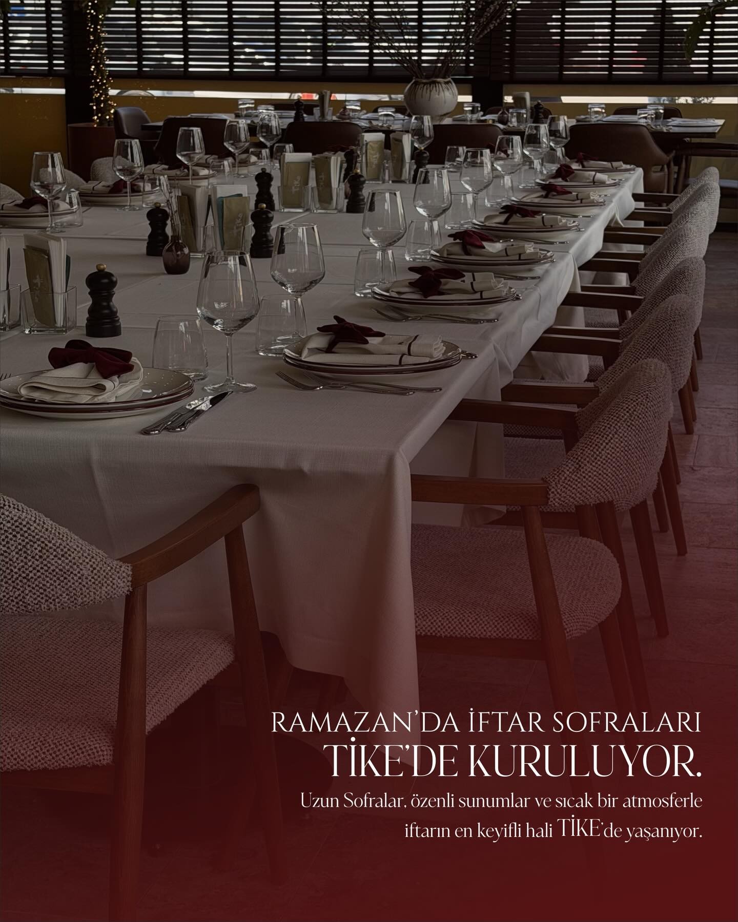 Tike Maltepe mutfağından özenli bir tabak