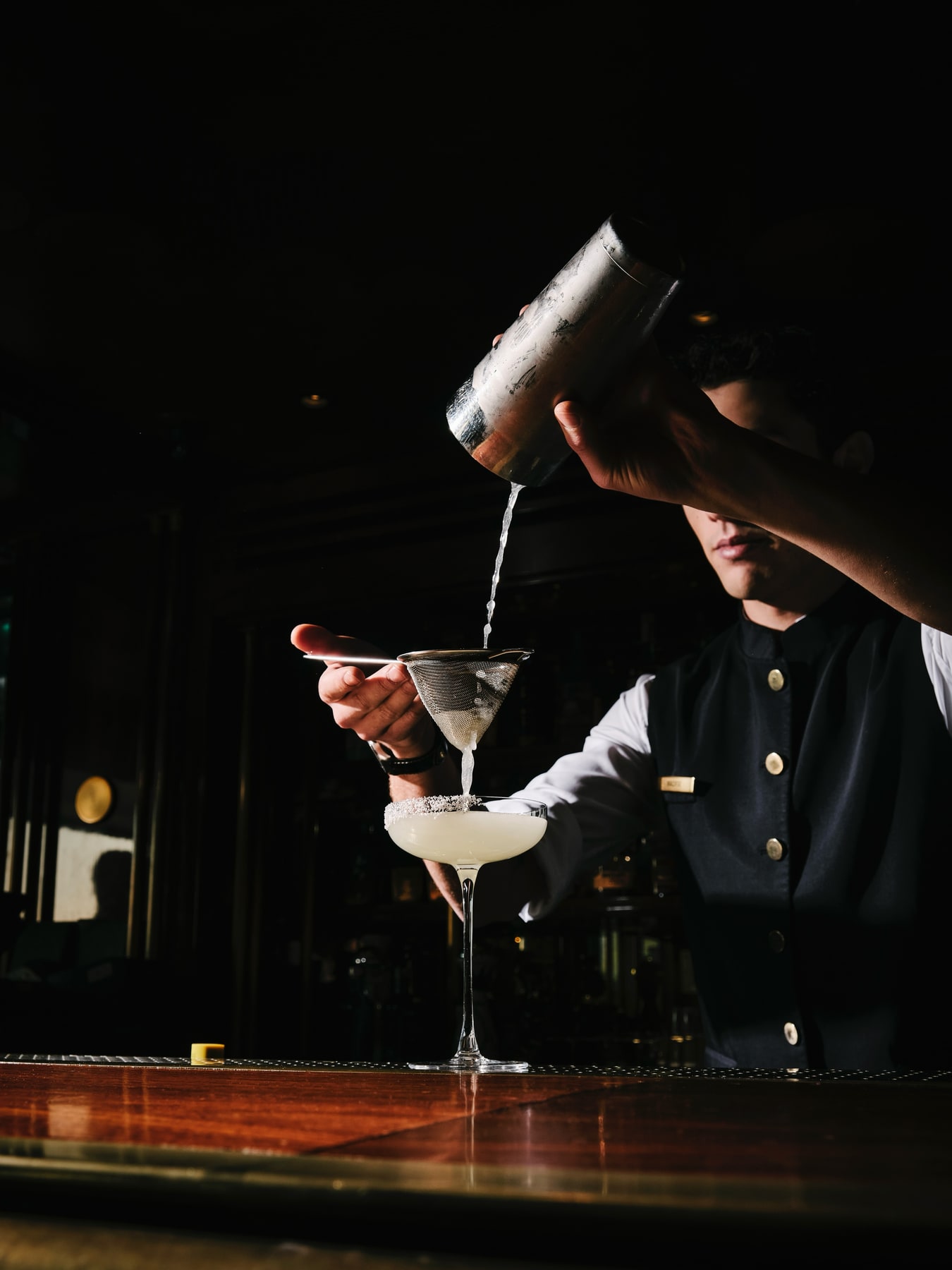 Topside Bar'da kokteyl servisi — topside bar