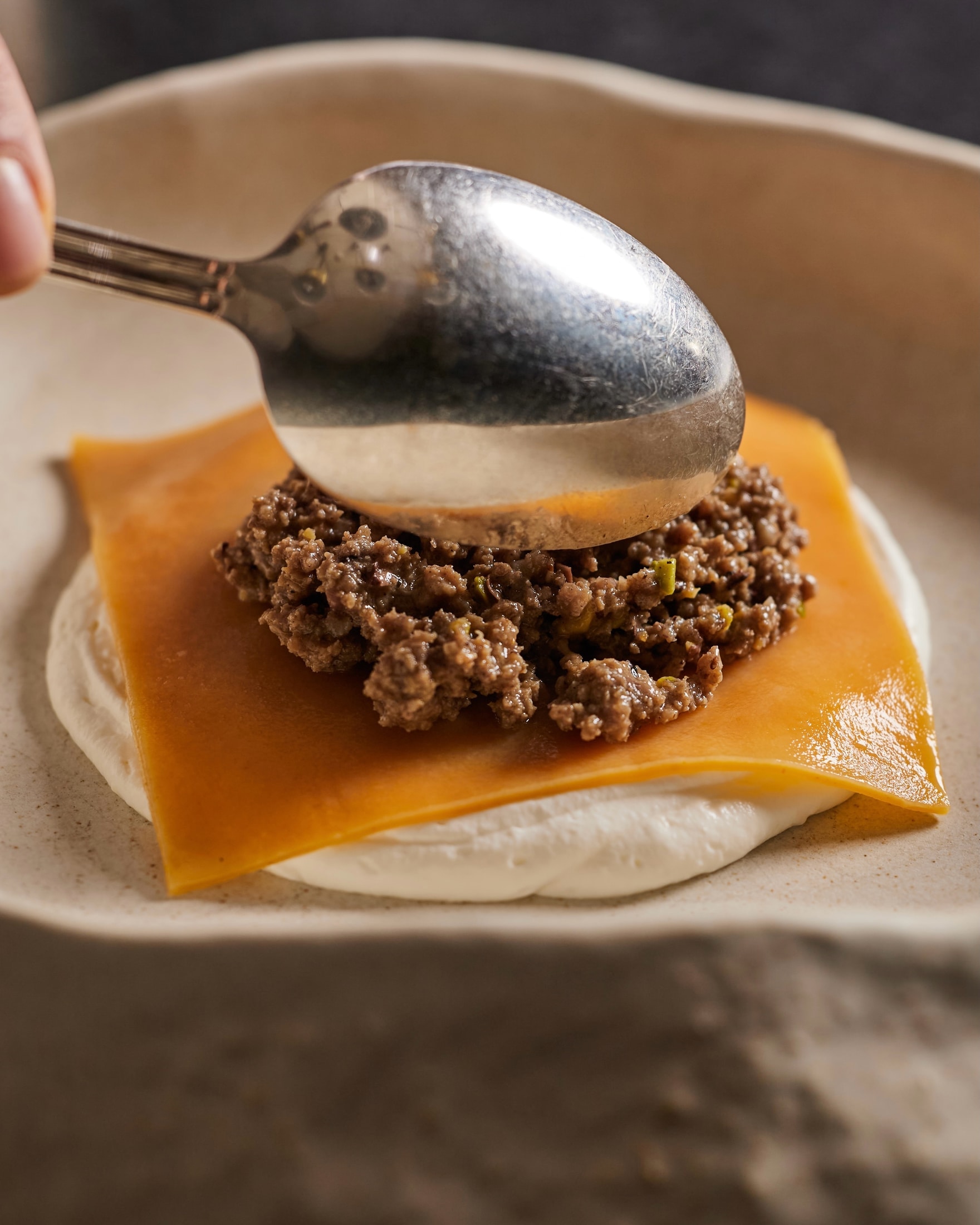 A carefully presented dish from Tuğra Restaurant